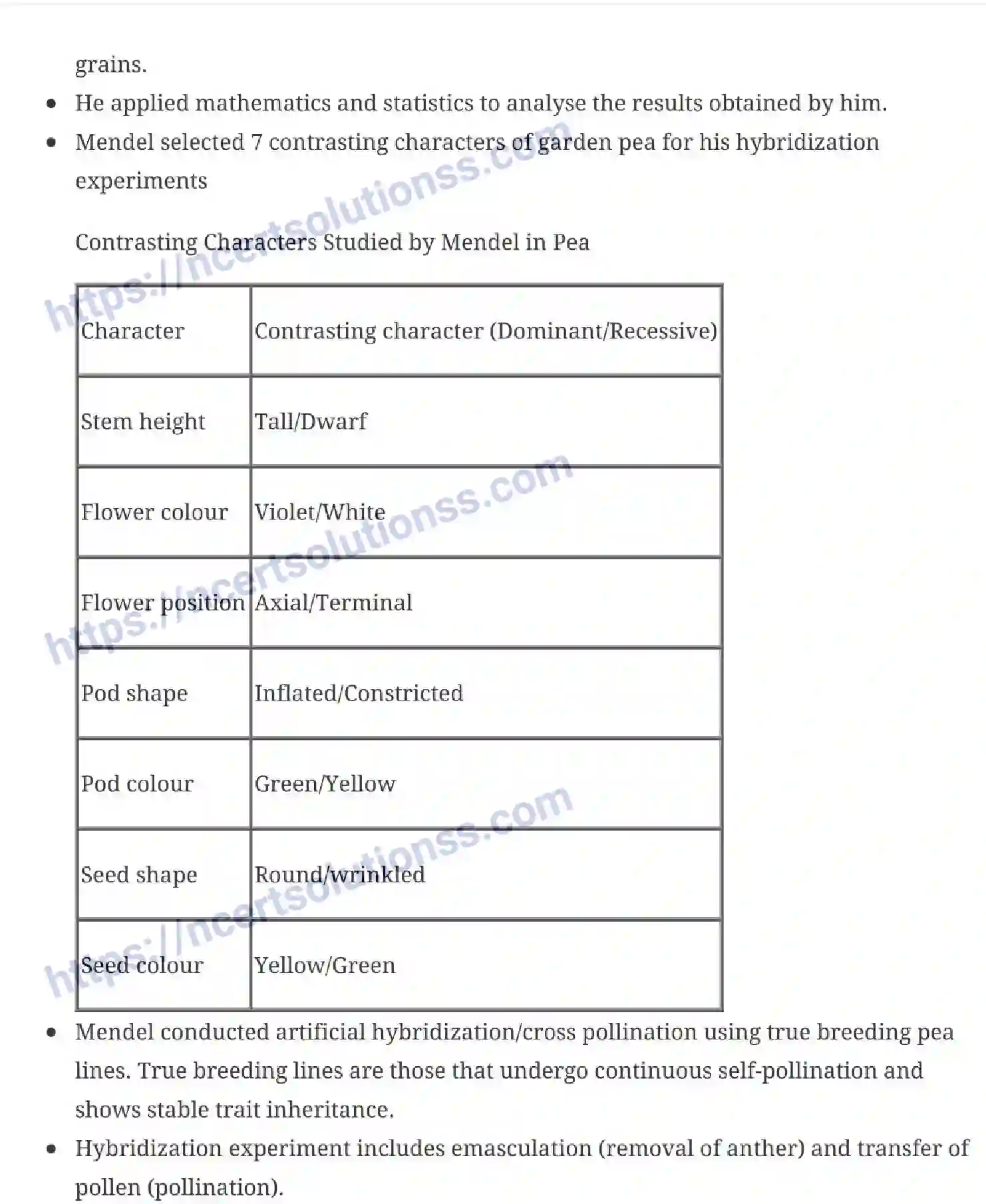 NCERT-Notes-Class-12-Biology-Principles-of-Inheritance-and-Variation-18-page-2