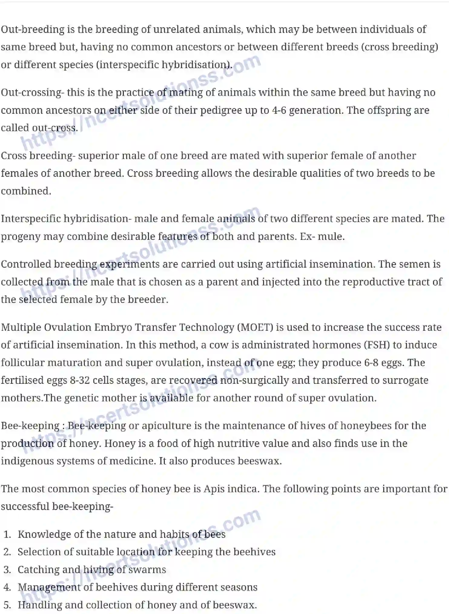 NCERT-Notes-Class-12-Biology-Strategies-for-Enhancement-in-Food-Production-22-page-3