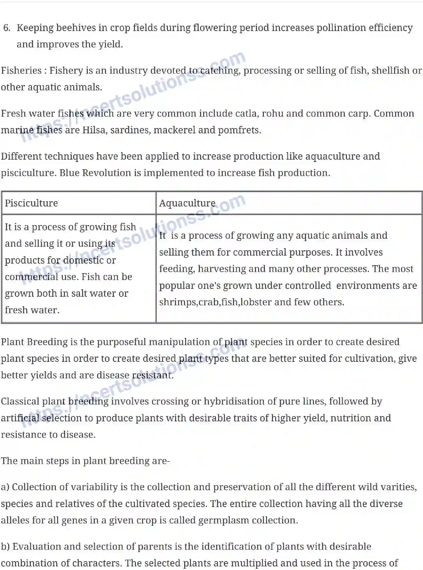 NCERT-Notes-Class-12-Biology-Strategies-for-Enhancement-in-Food-Production-22-page-4