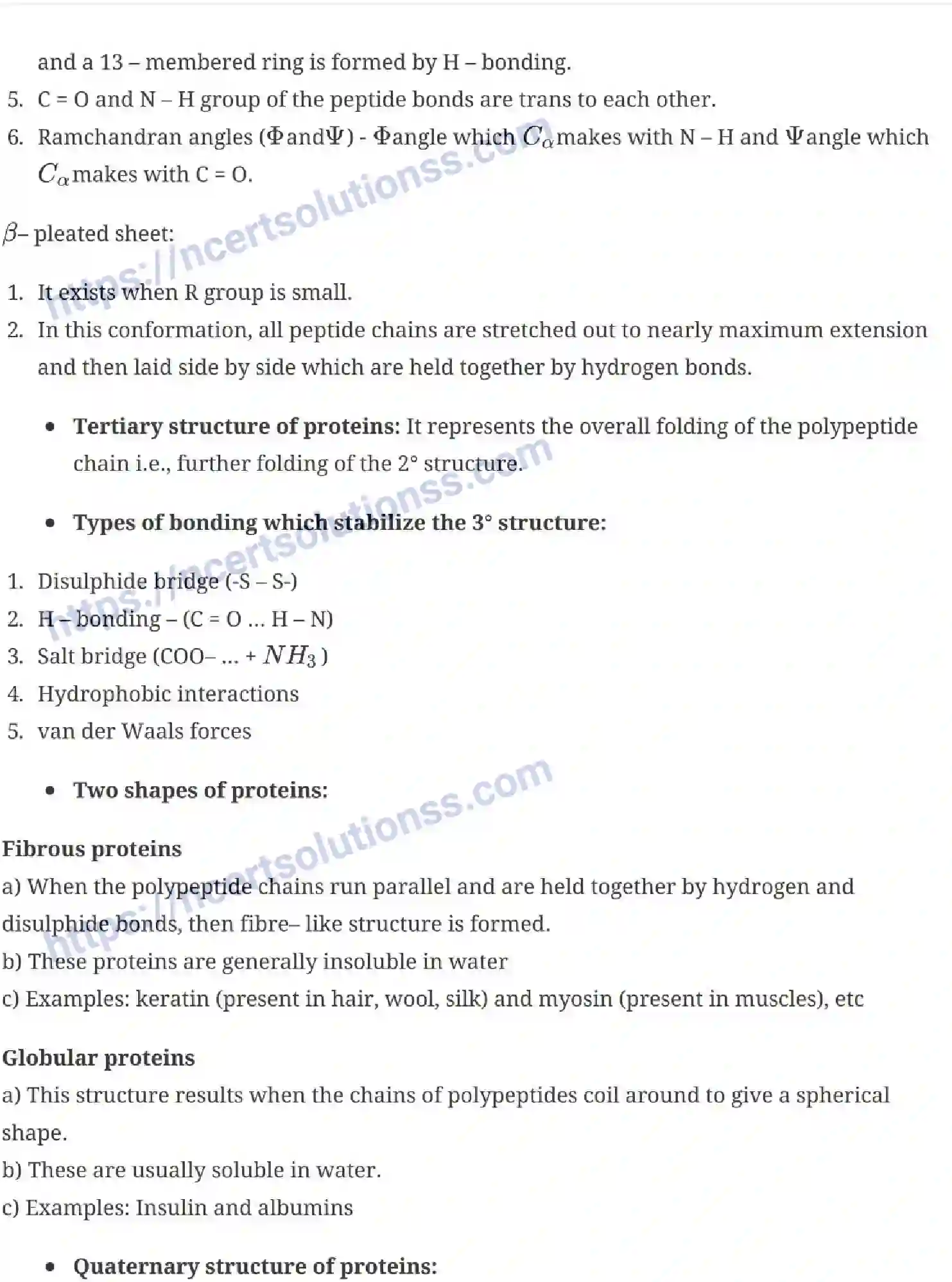 NCERT-Notes-Class-12-Chemistry-Biomolecules-43-page-11