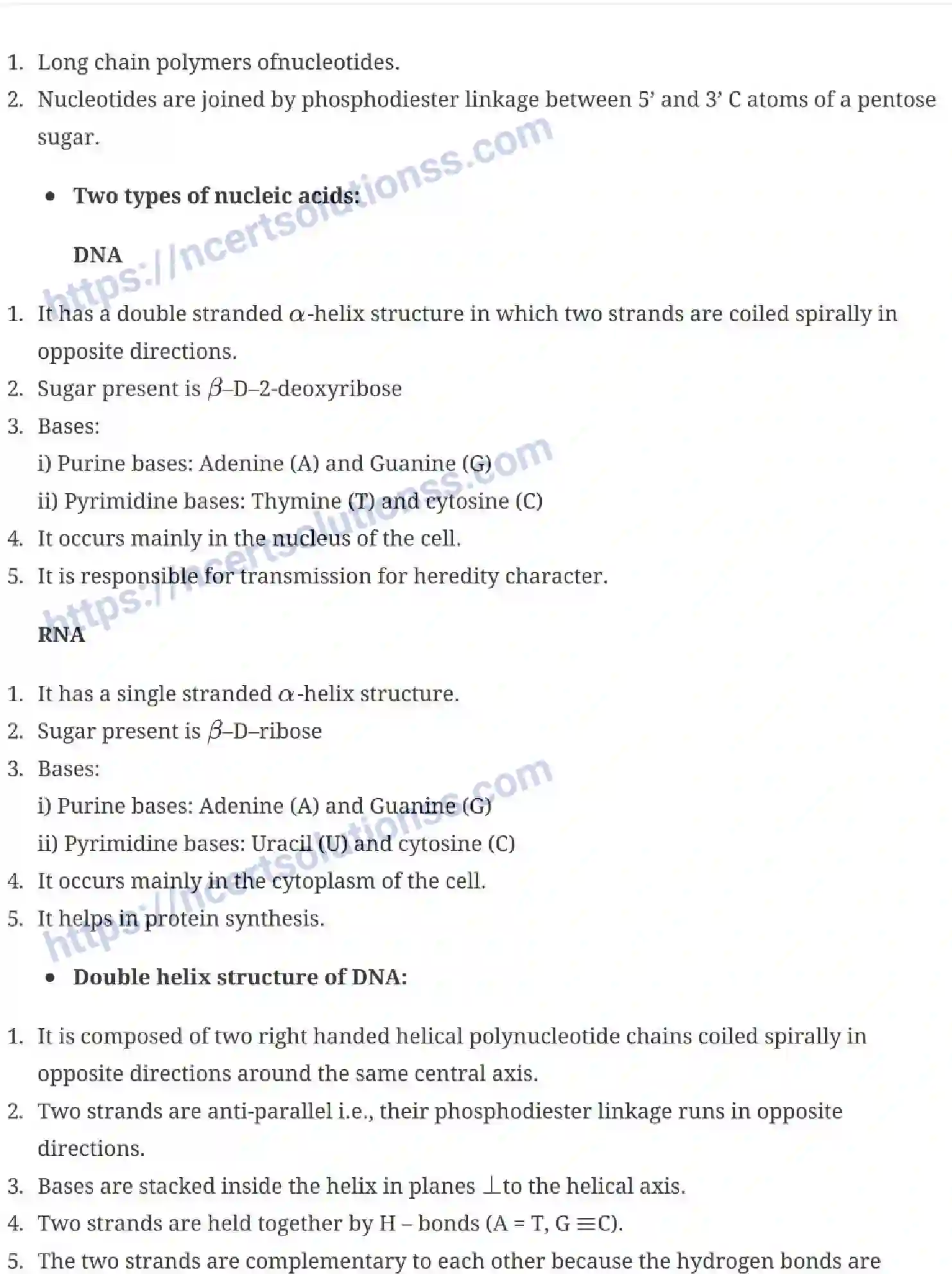 NCERT-Notes-Class-12-Chemistry-Biomolecules-43-page-13