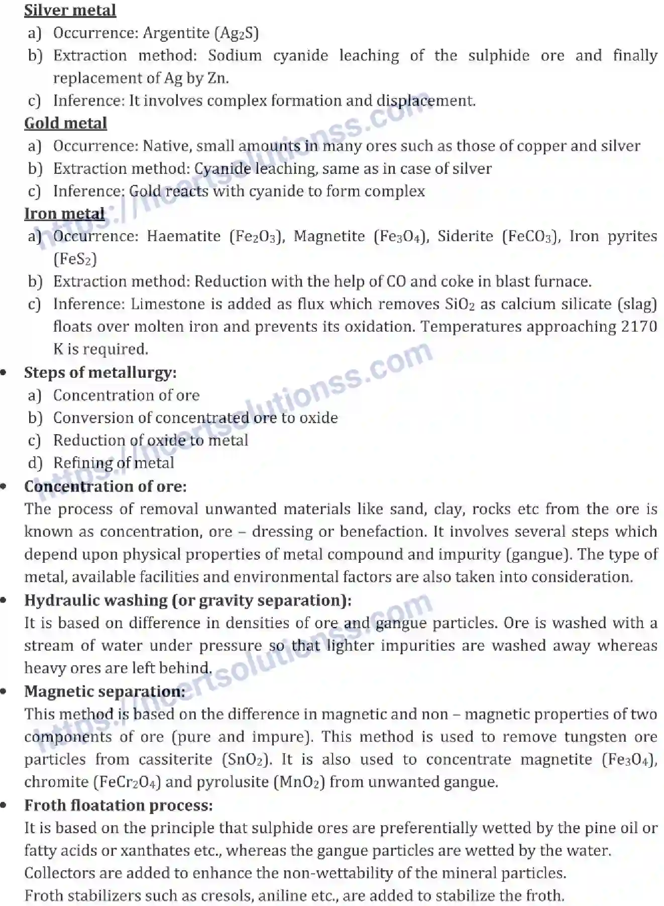 NCERT-Notes-Class-12-Chemistry-General-Principles-and-Processes-of-Isolation-of-Elements-35-page-2