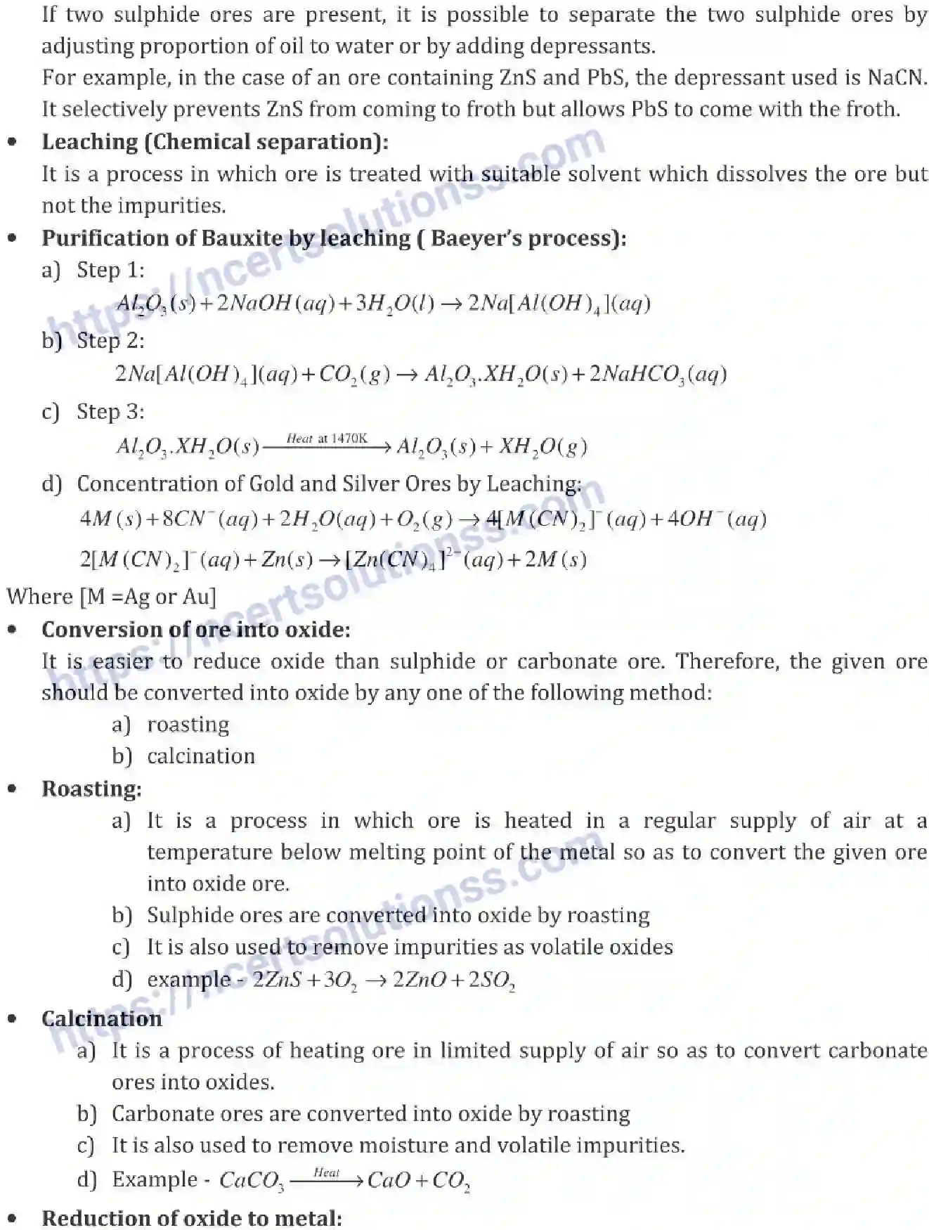 NCERT-Notes-Class-12-Chemistry-General-Principles-and-Processes-of-Isolation-of-Elements-35-page-3