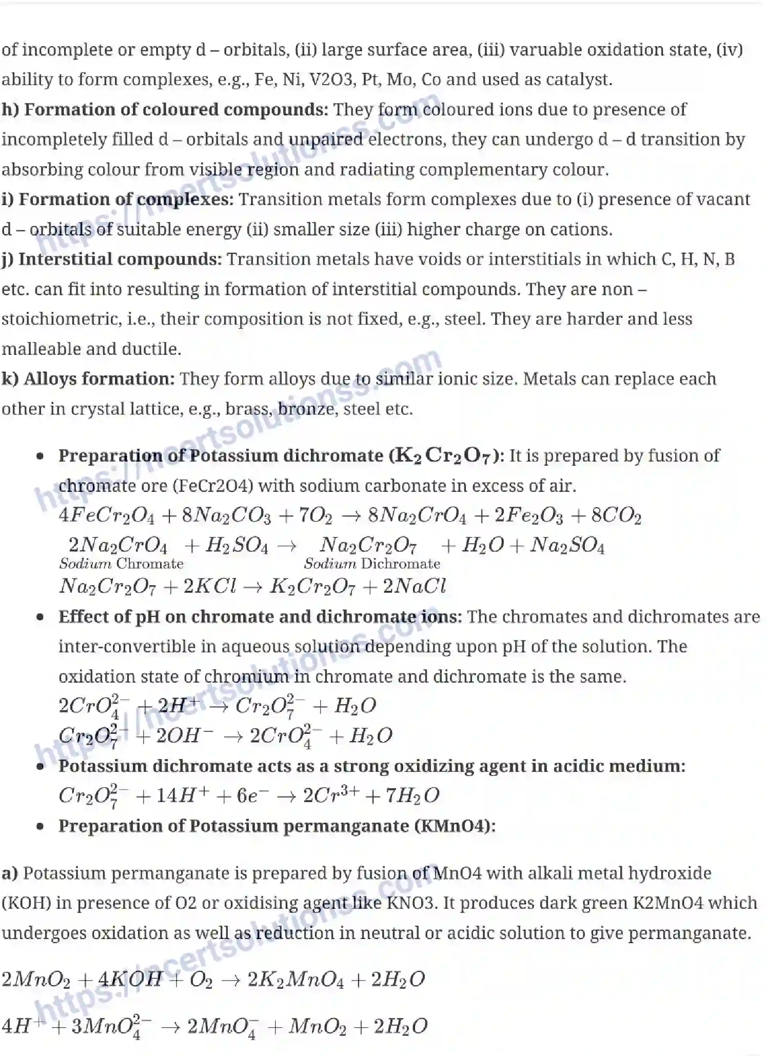 NCERT-Notes-Class-12-Chemistry-The-d-and--f-Block-Elements-37-page-3