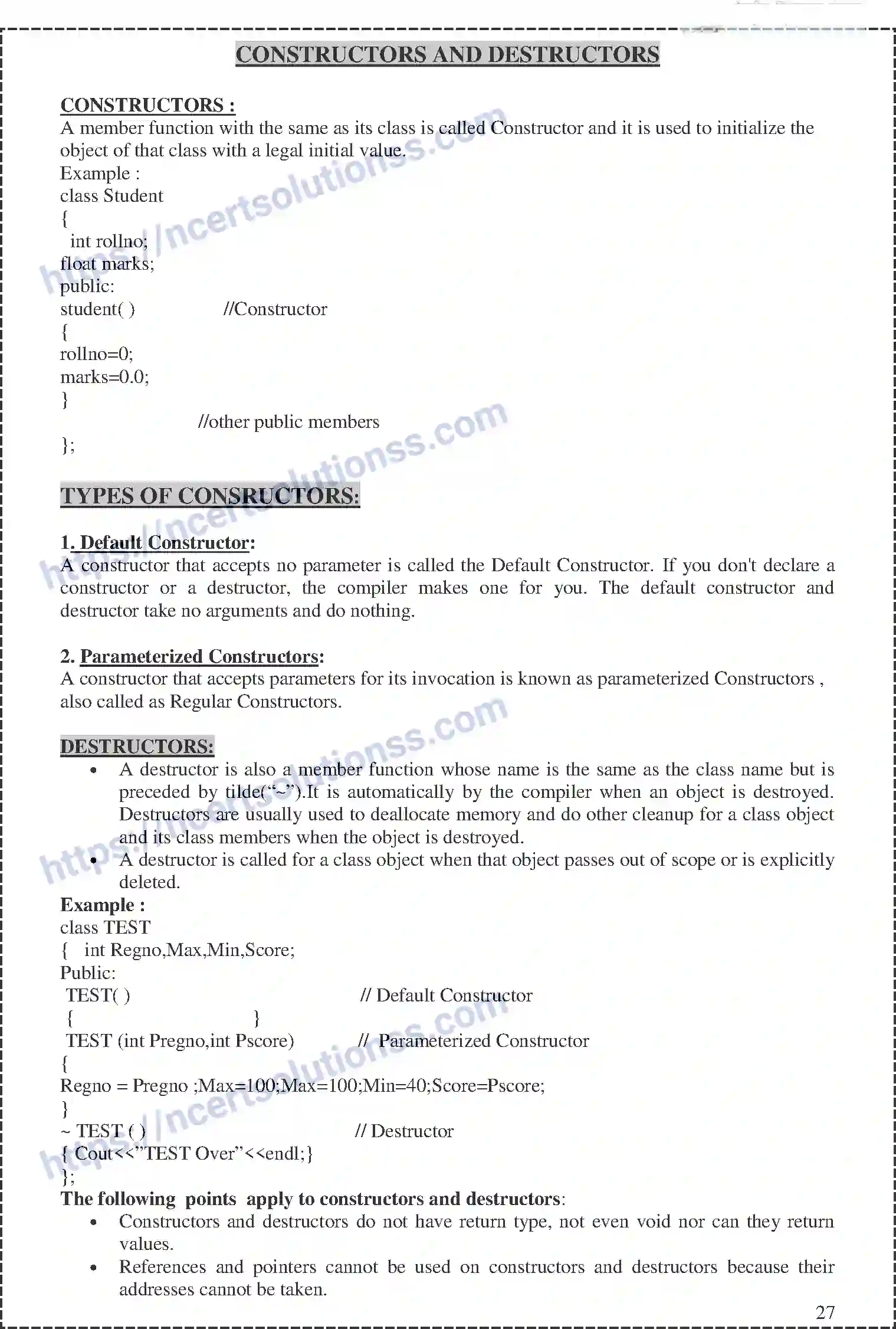 NCERT-Notes-Class-12-Computer-Science-Basic-Concepts-of-OOP-Classes-and-Objects-159-page-12