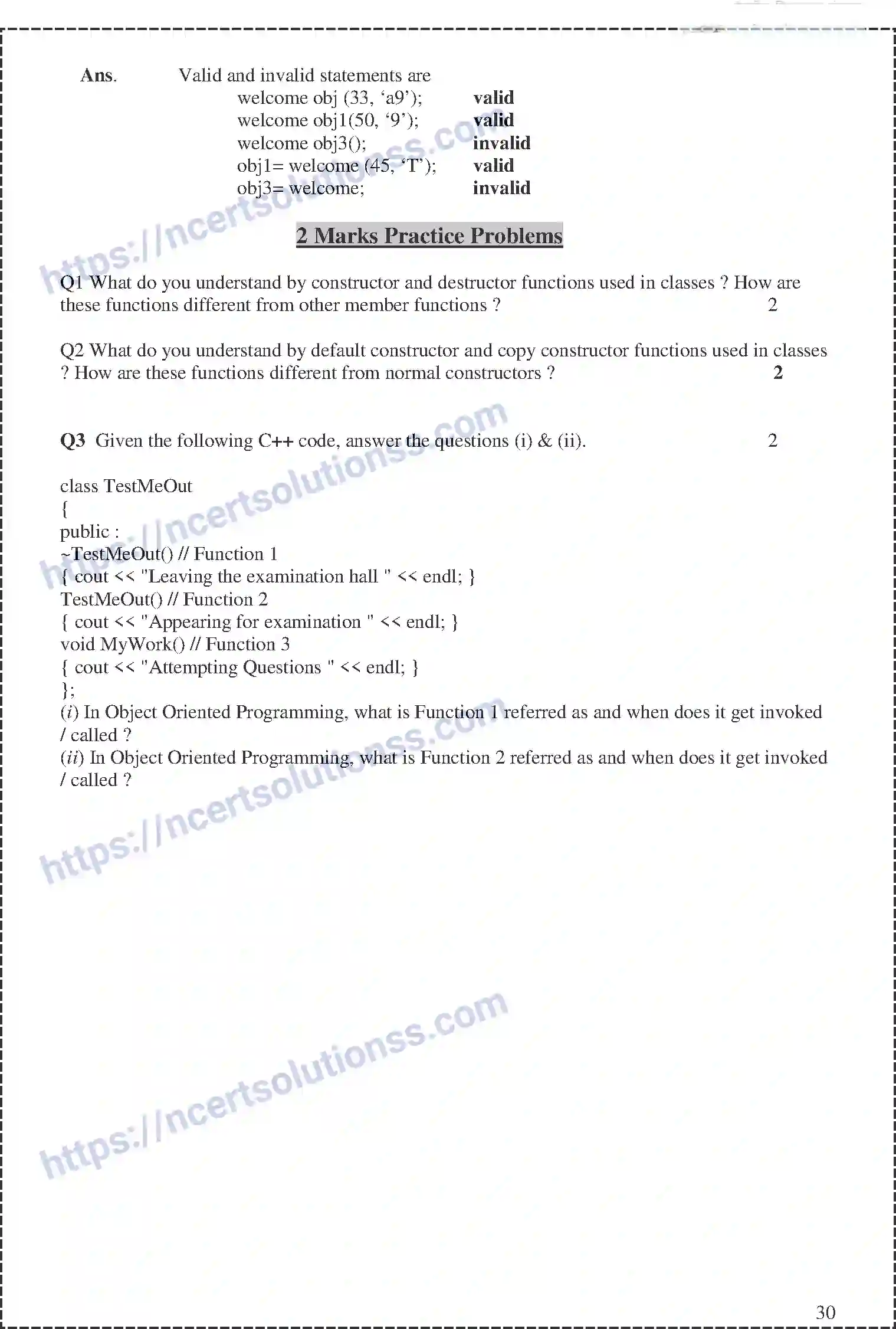 NCERT-Notes-Class-12-Computer-Science-Basic-Concepts-of-OOP-Classes-and-Objects-159-page-15