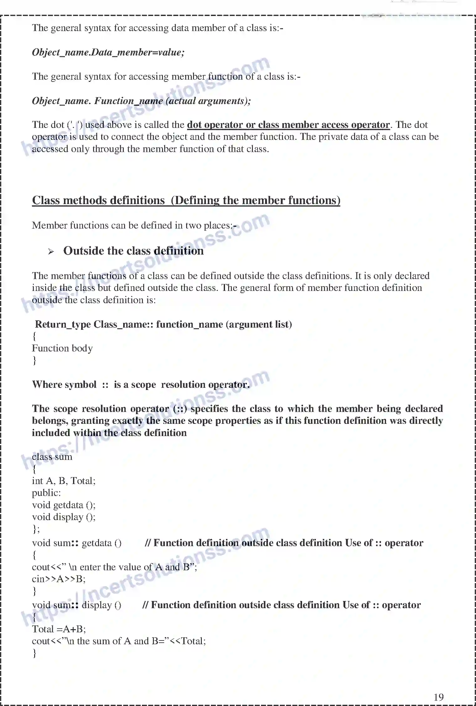 NCERT-Notes-Class-12-Computer-Science-Basic-Concepts-of-OOP-Classes-and-Objects-159-page-4