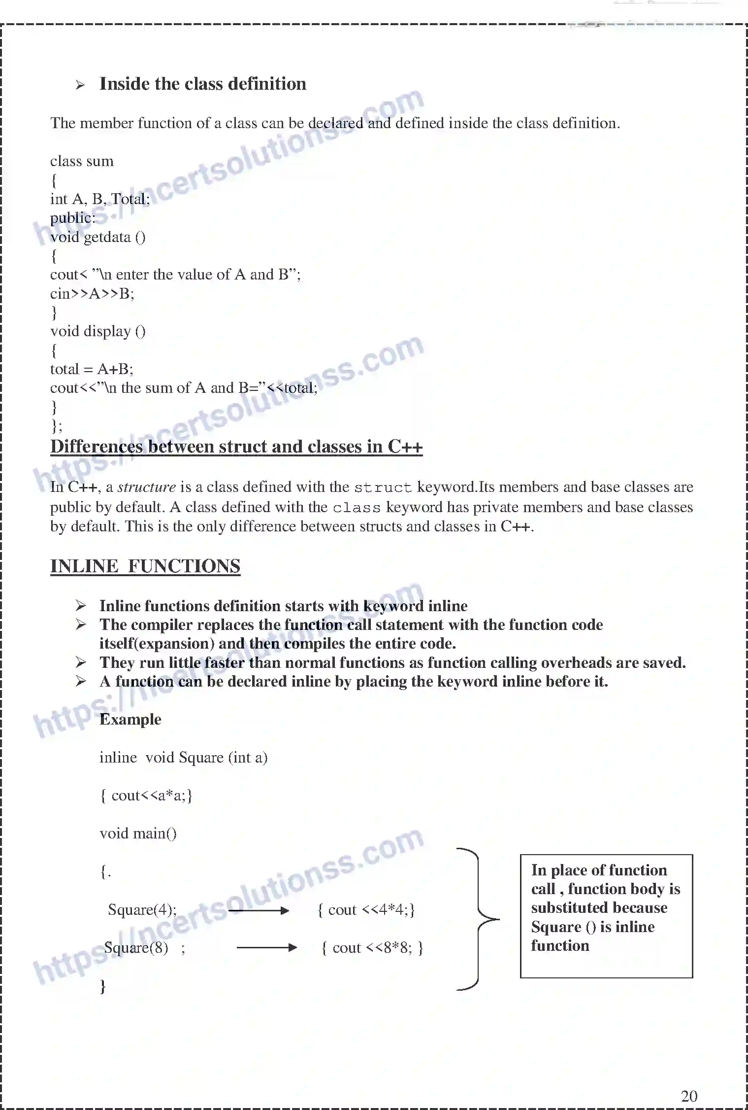 NCERT-Notes-Class-12-Computer-Science-Basic-Concepts-of-OOP-Classes-and-Objects-159-page-5
