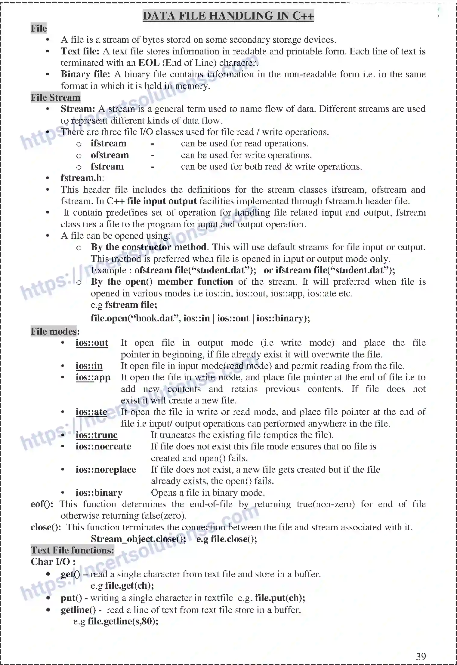 NCERT-Notes-Class-12-Computer-Science-Data-File-Handling-162-page-1