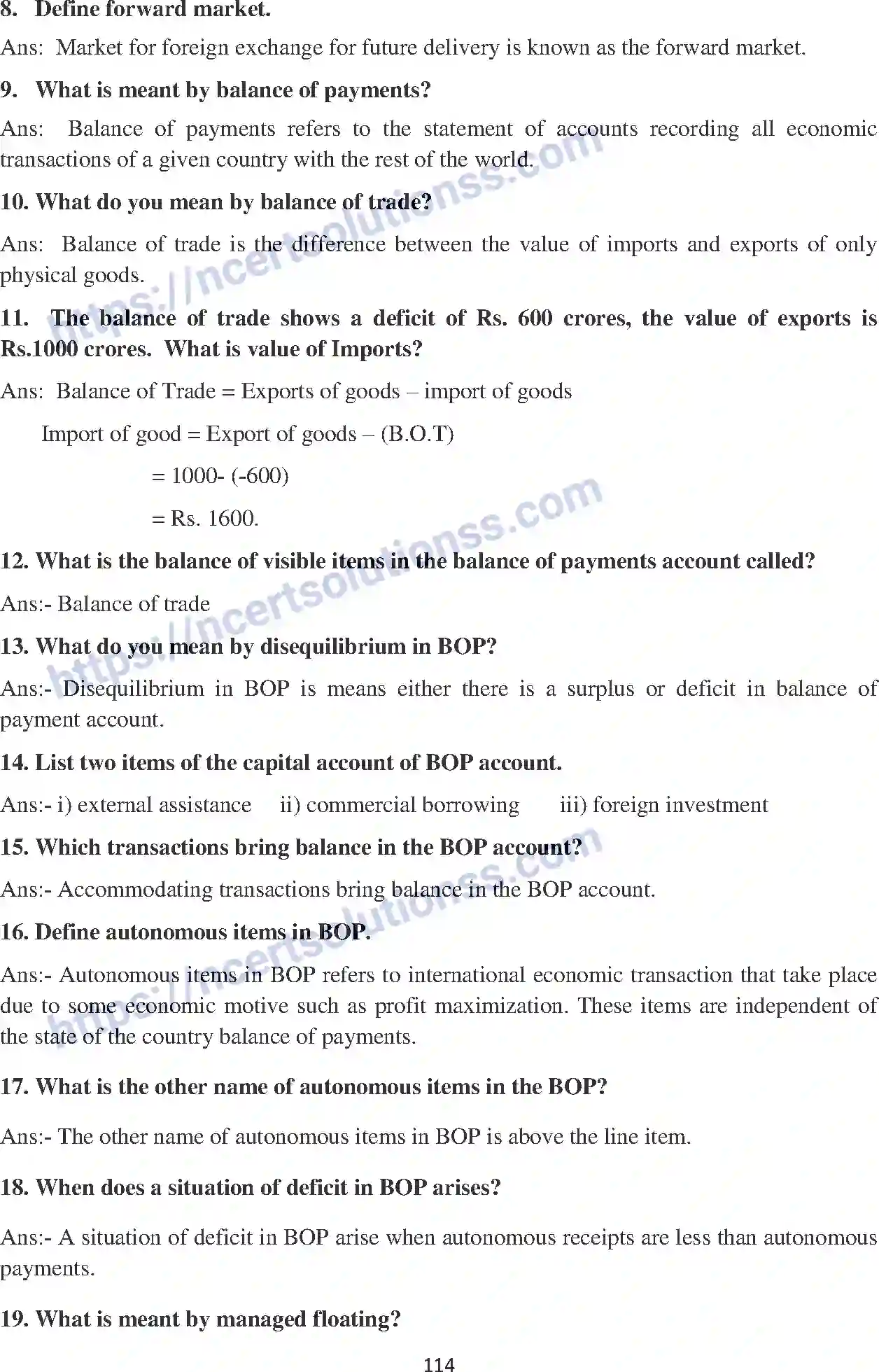 NCERT-Notes-Class-12-Economics-Balance-of-Payment-and-Foreign-Exchange-102-page-5