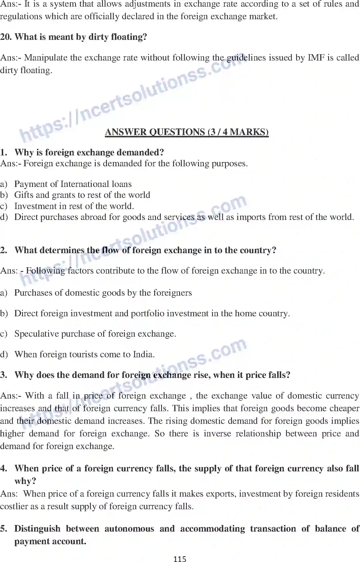 NCERT-Notes-Class-12-Economics-Balance-of-Payment-and-Foreign-Exchange-102-page-6