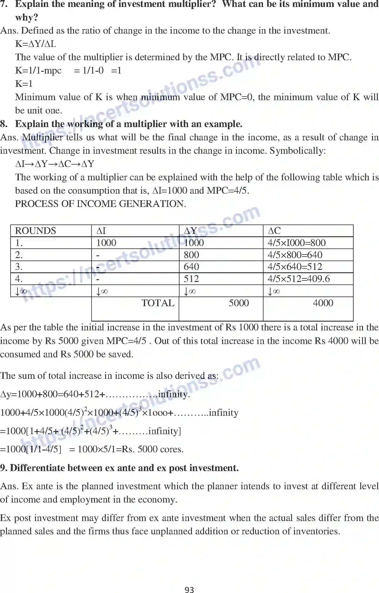 NCERT-Notes-Class-12-Economics-Determination-of-Income-and-Employment-104-page-8