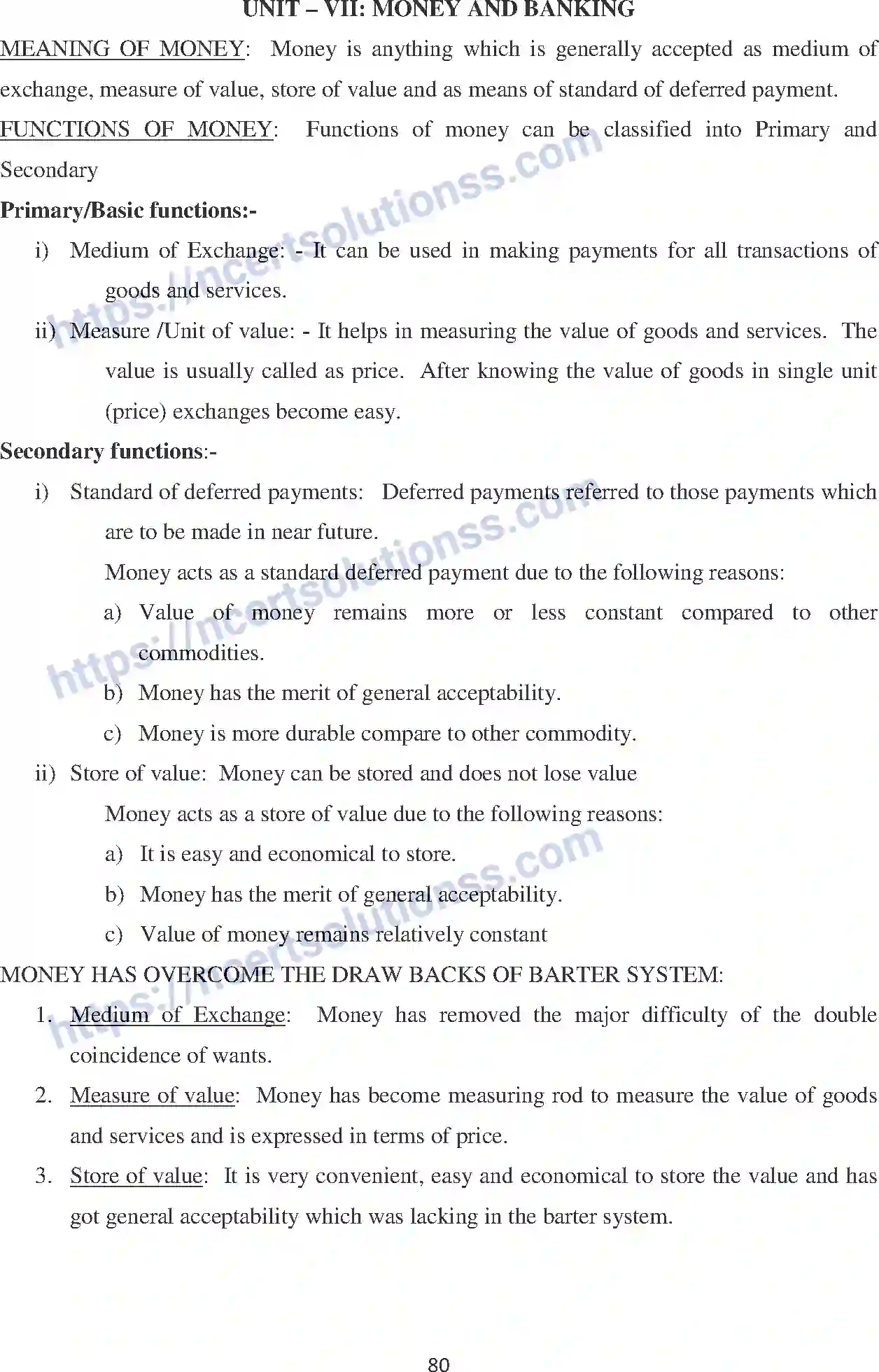 NCERT-Notes-Class-12-Economics-Money-and-Banking-110-page-1