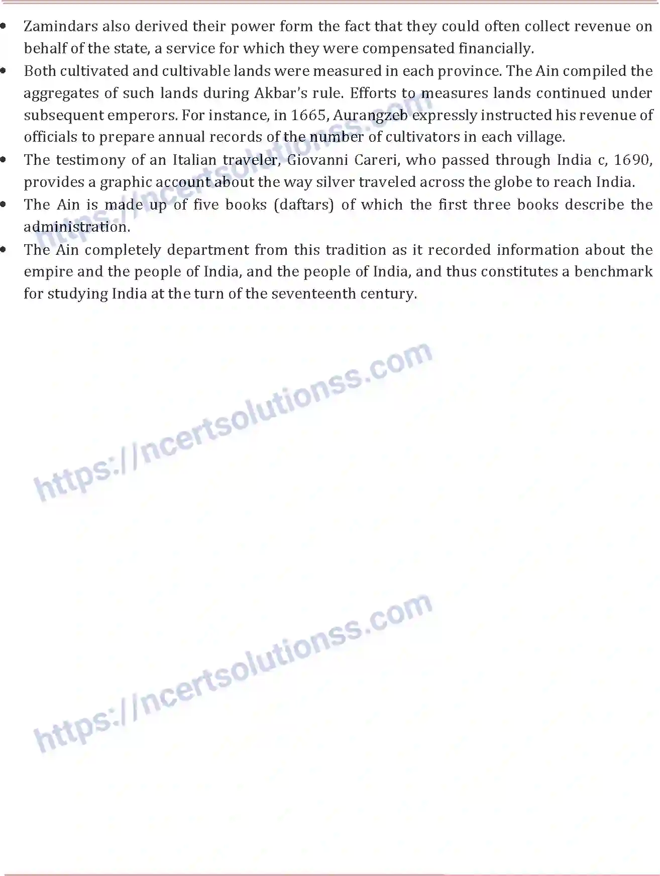 NCERT-Notes-Class-12-History-Peasant-Zamindars-and-State-120-page-2