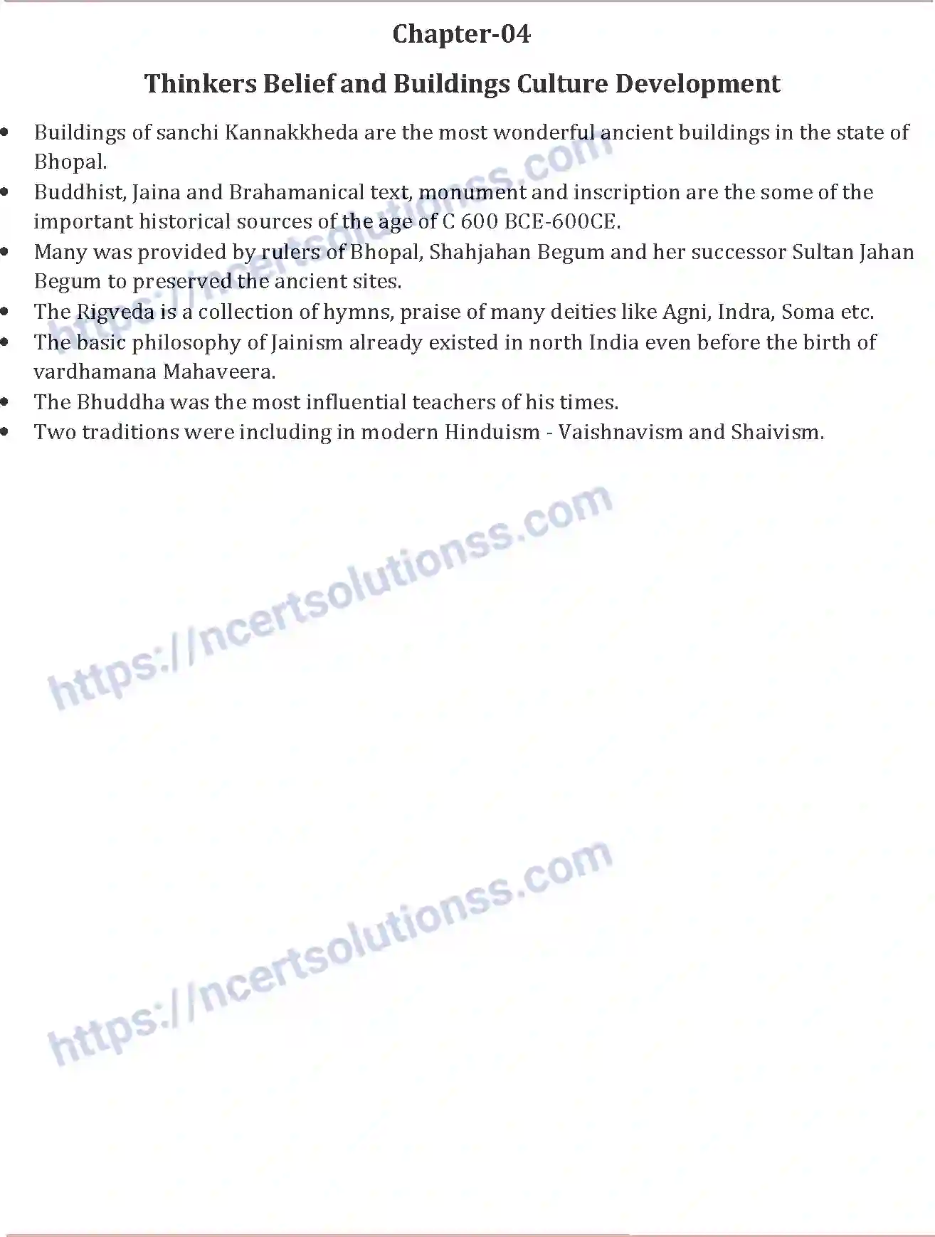 NCERT-Notes-Class-12-History-Thinkers-Belief-and-Buildings-Culture-Development-116-page-1