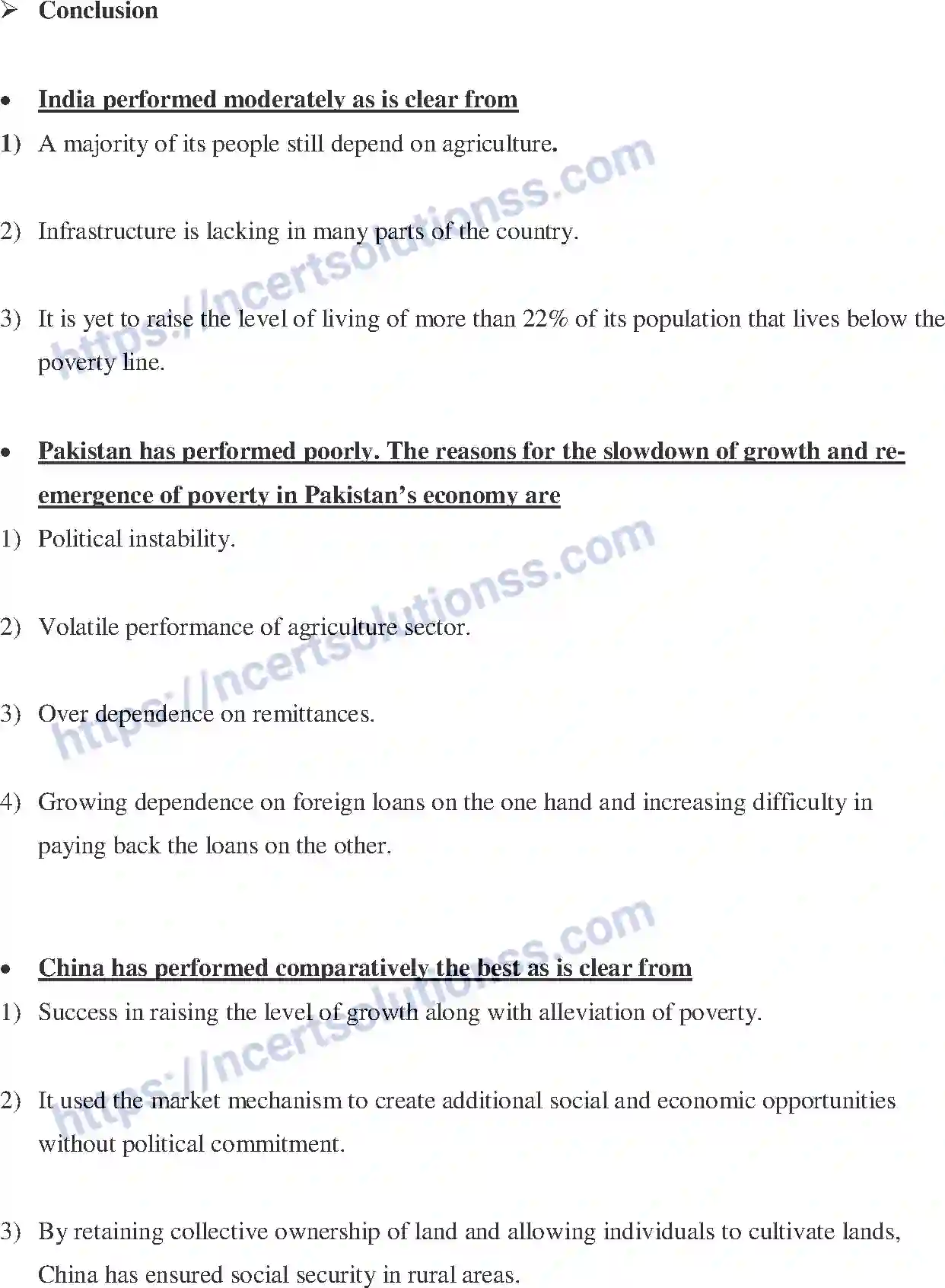 NCERT-Notes-Class-12-Indian-Economics-Comparative-Development-Experiences-of-India-and-Its-Neighbours-186-page-6