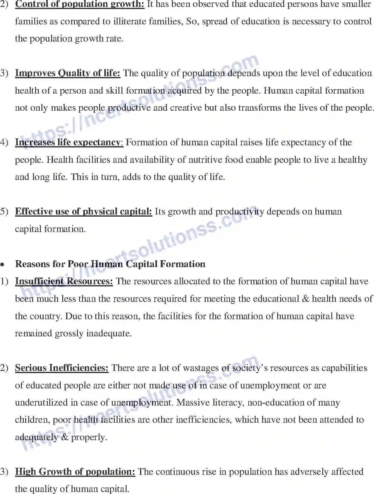 NCERT-Notes-Class-12-Indian-Economics-Human-Capital-Formation-in-India-181-page-2