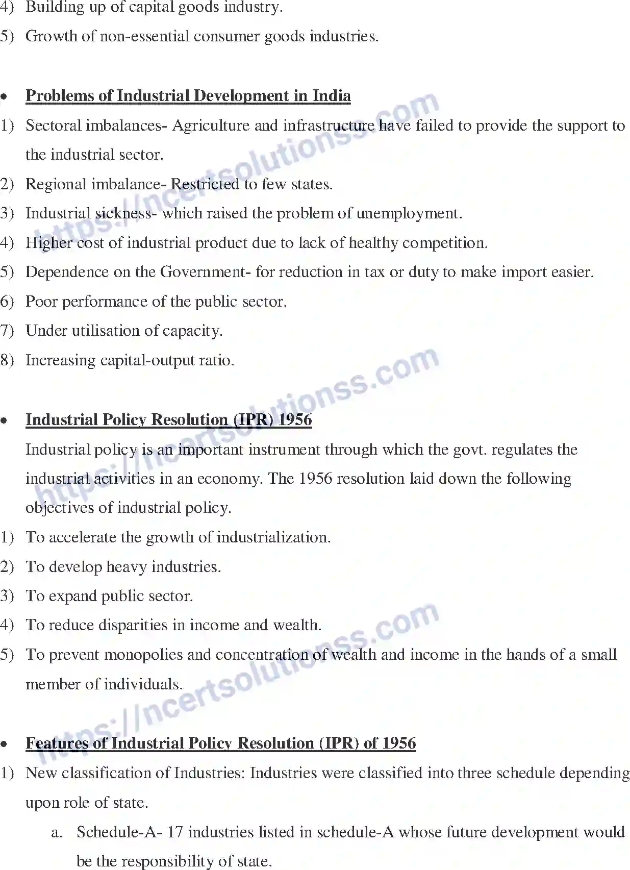 NCERT-Notes-Class-12-Indian-Economics-Indian-Economy-1950and-1990-178-page-6