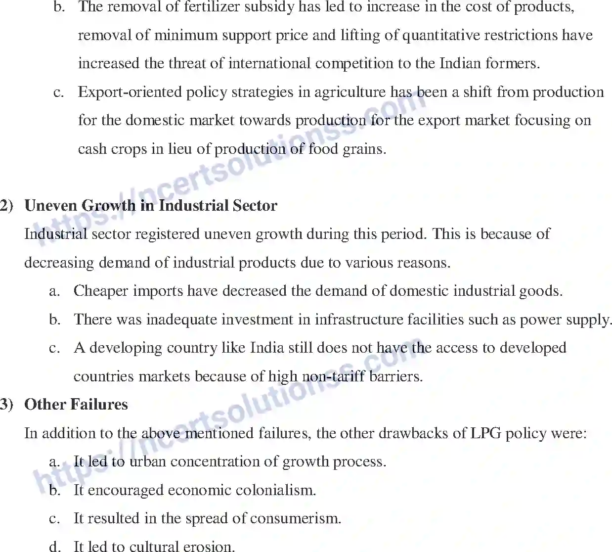 NCERT-Notes-Class-12-Indian-Economics-Liberalisation-Privatisation-and-Globalisation-an-Appraisal-179-page-6