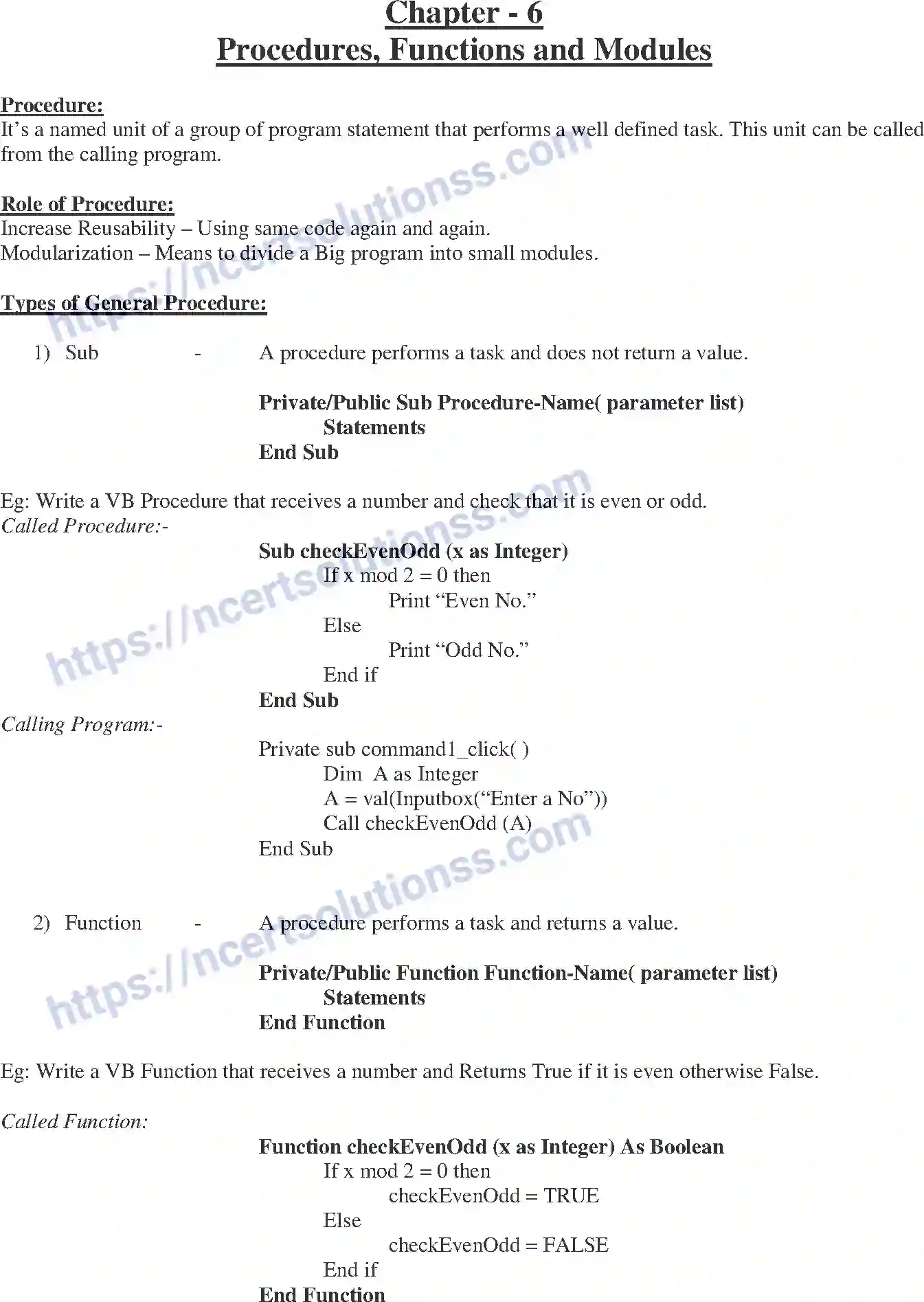 NCERT-Notes-Class-12-Information-Pratice-Procedures-Functions-and-Modules-50-page-1