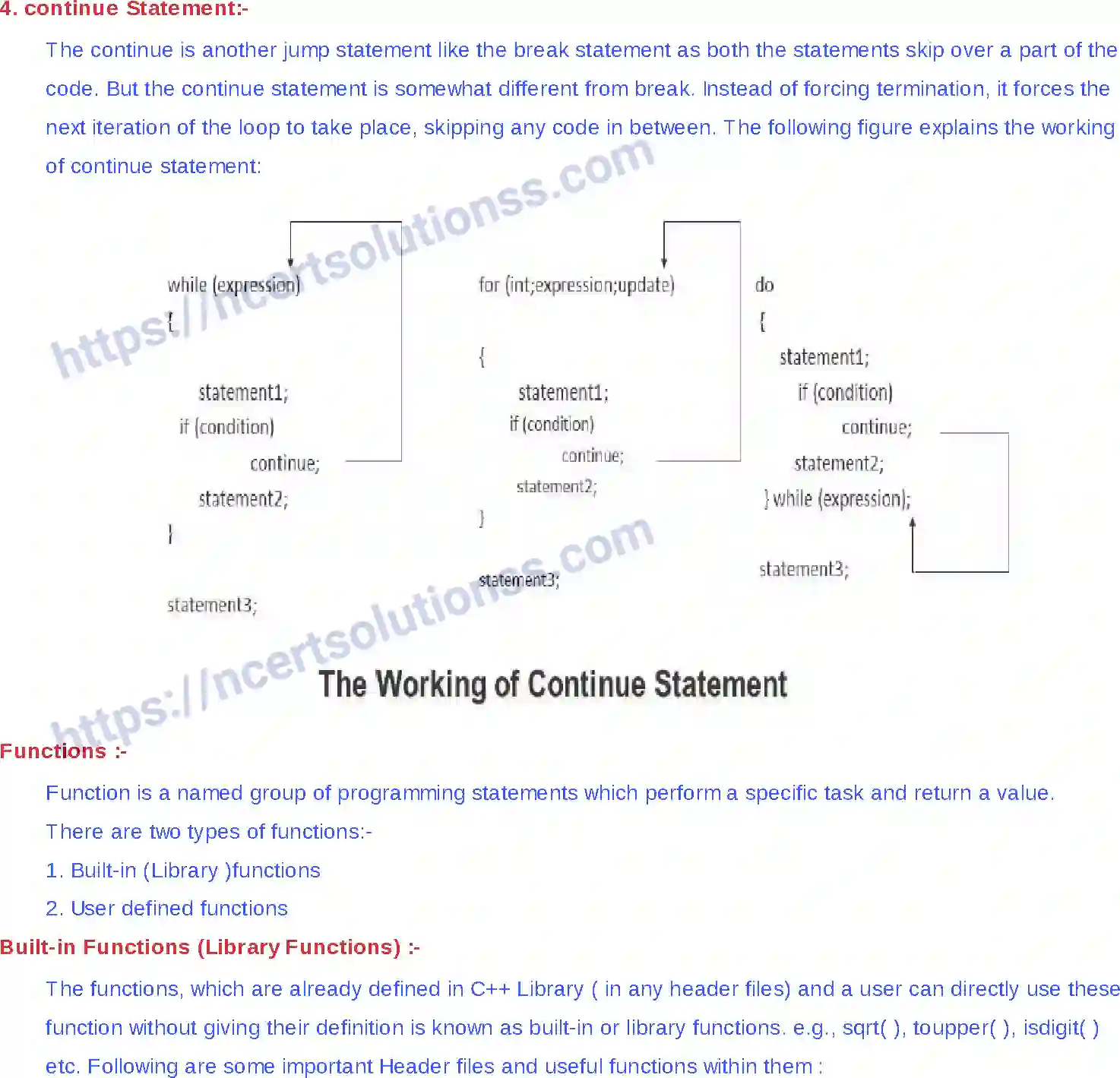 NCERT-Notes-Class-12-Information-Pratice-Programming-in-C-63-page-17