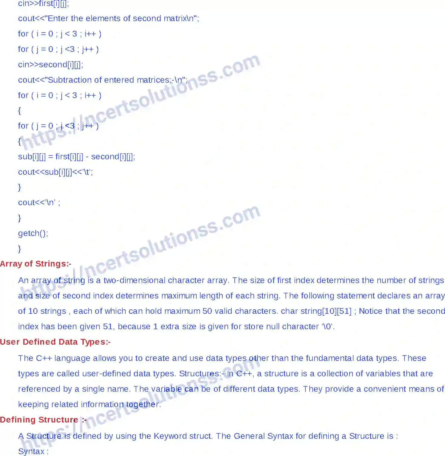 NCERT-Notes-Class-12-Information-Pratice-Programming-in-C-63-page-34