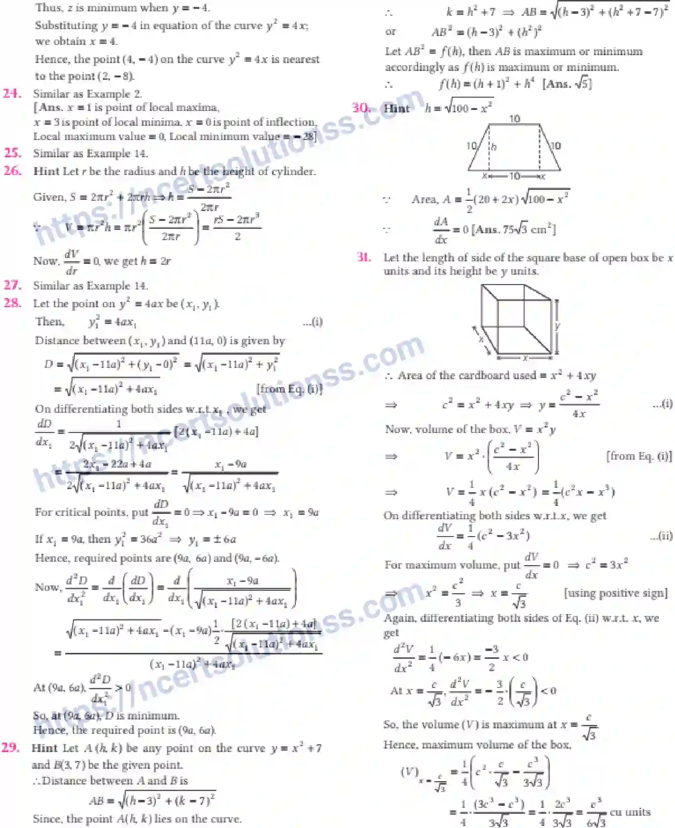 NCERT-Notes-Class-12-Maths-Application-of-Derivatives-6-page-36