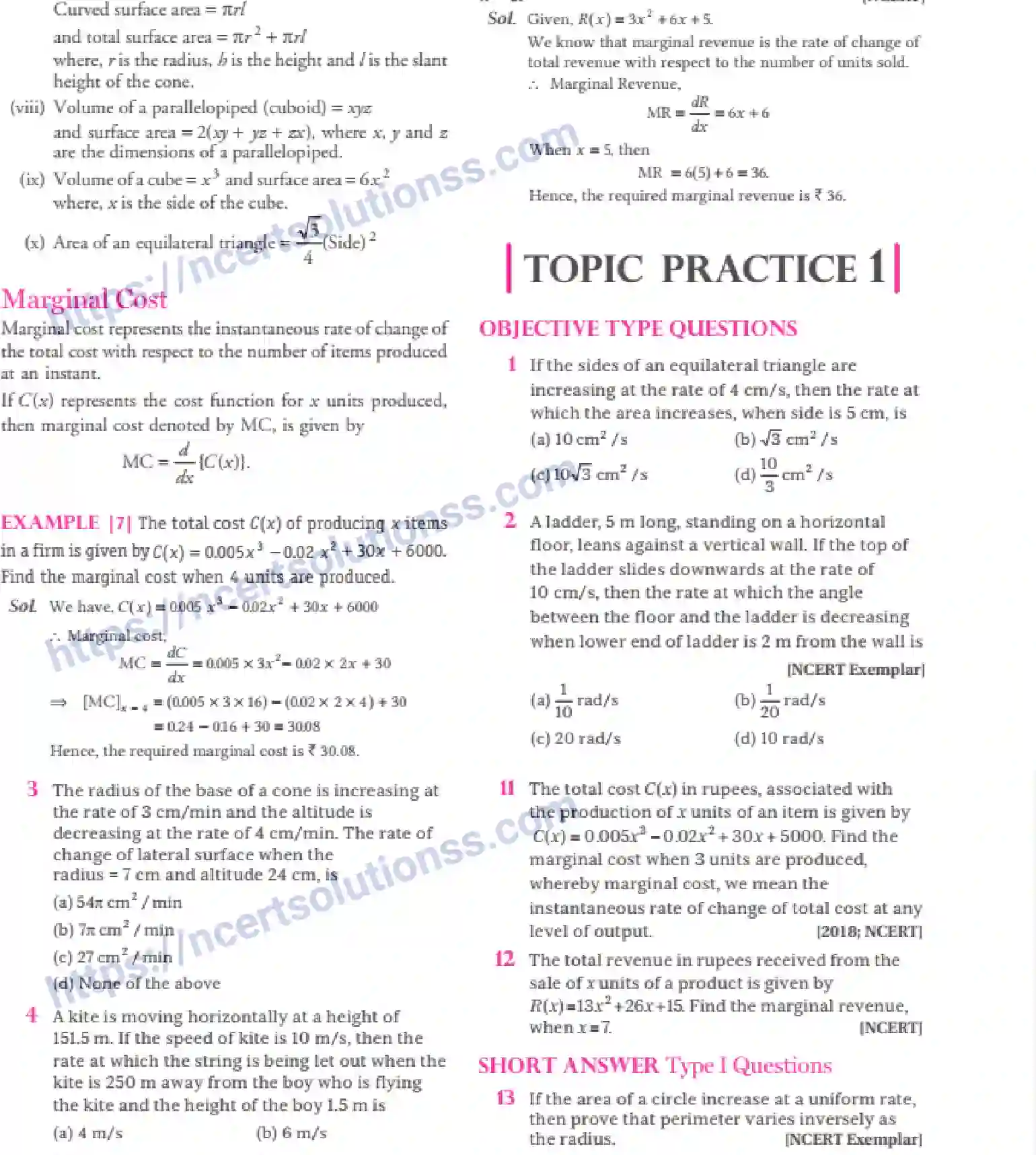 NCERT-Notes-Class-12-Maths-Application-of-Derivatives-6-page-4