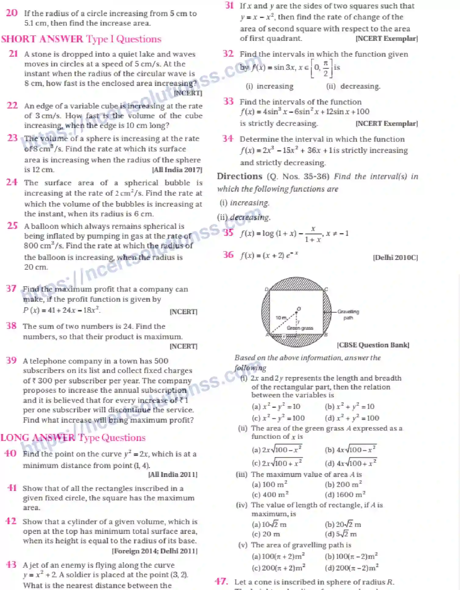 NCERT-Notes-Class-12-Maths-Application-of-Derivatives-6-page-45