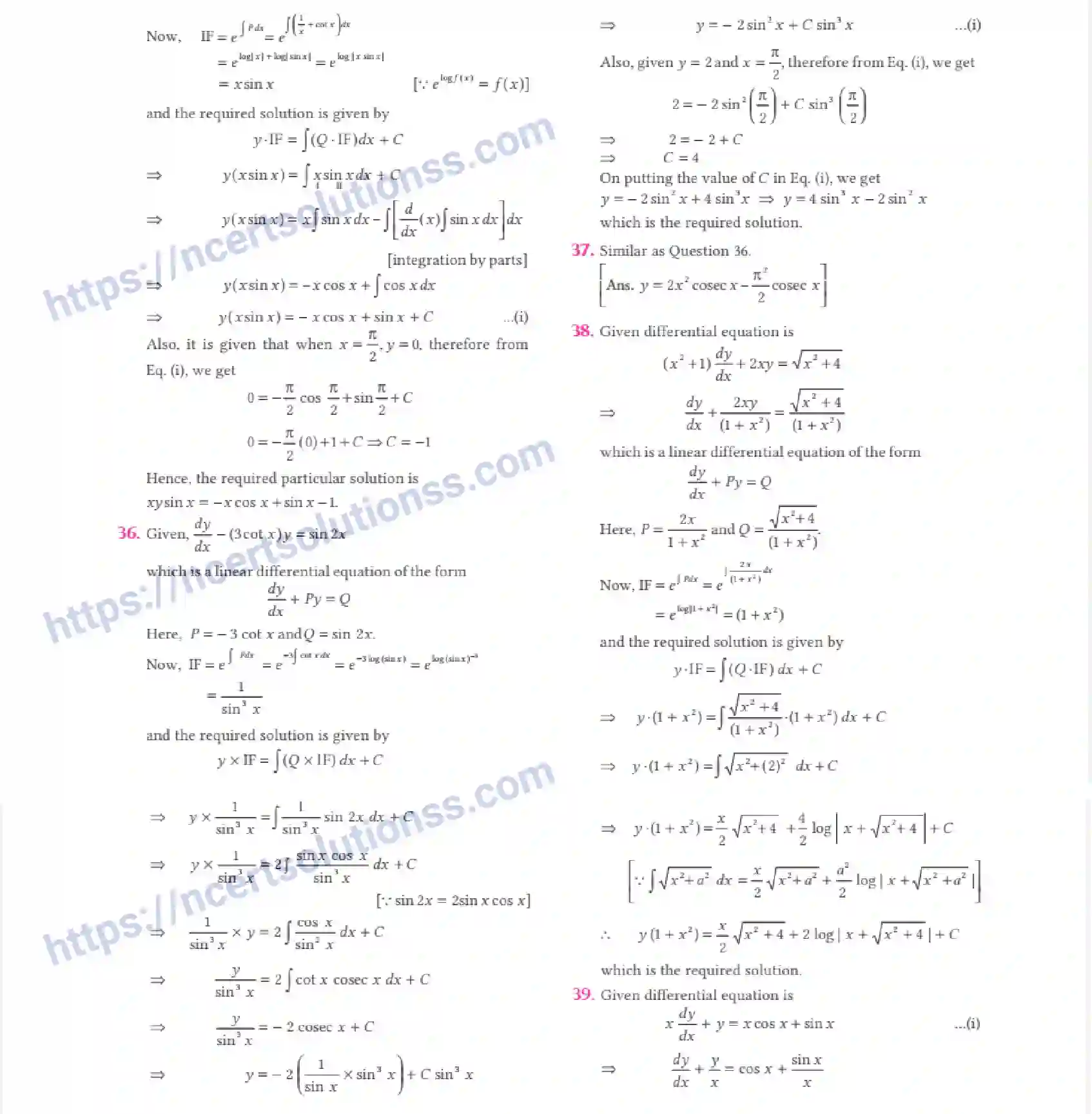 NCERT-Notes-Class-12-Maths-Differential-Equations-9-page-40
