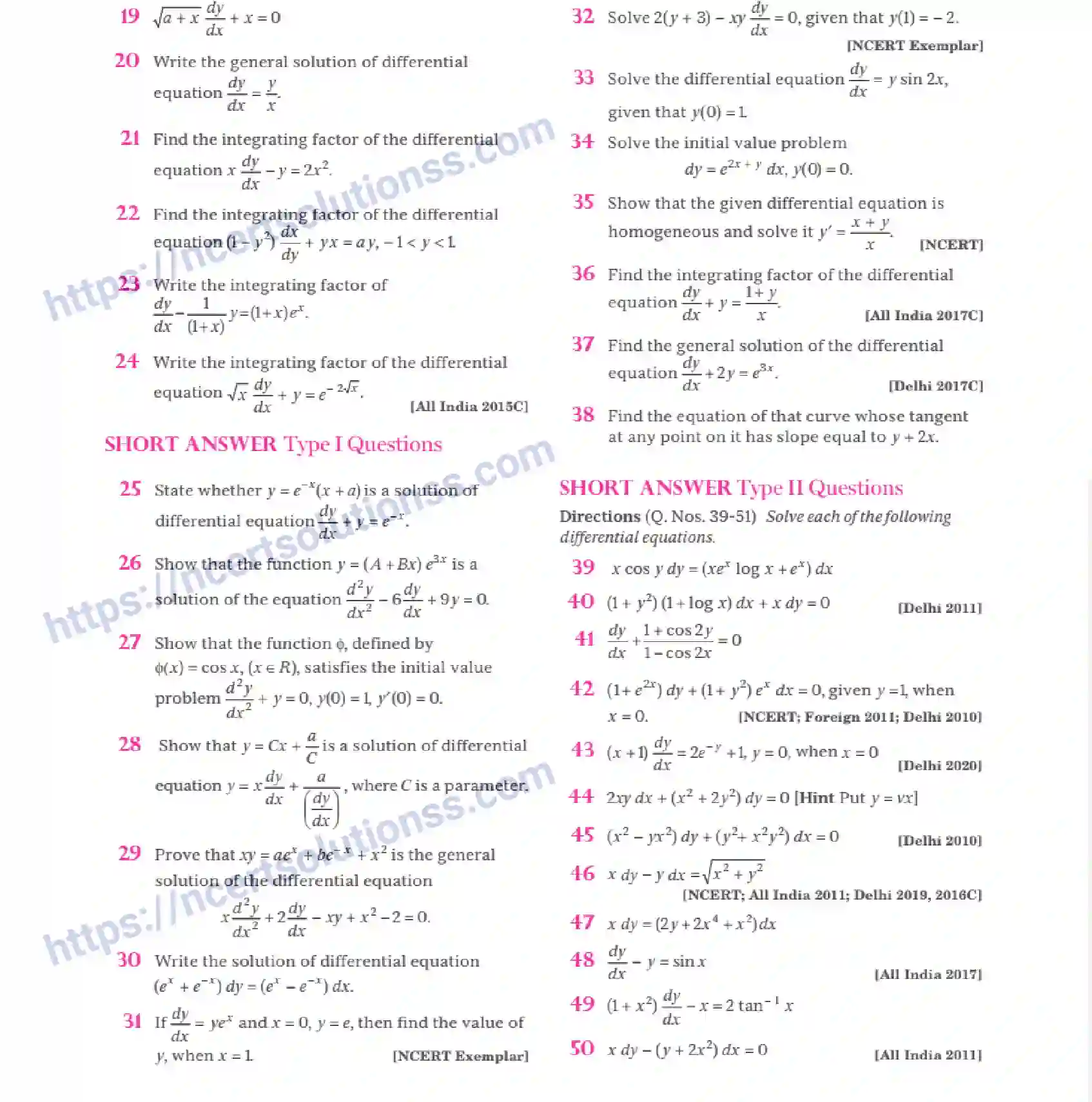 NCERT-Notes-Class-12-Maths-Differential-Equations-9-page-45