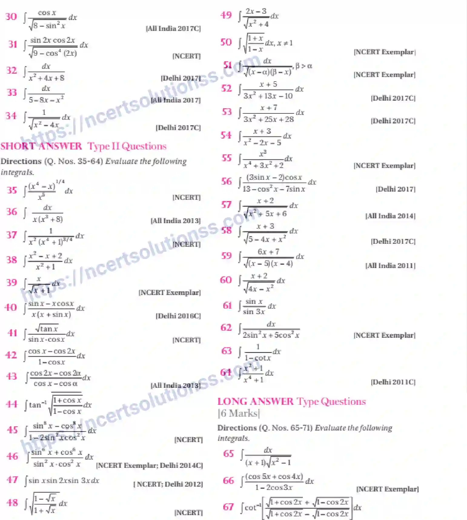 NCERT-Notes-Class-12-Maths-Integrals-7-page-20