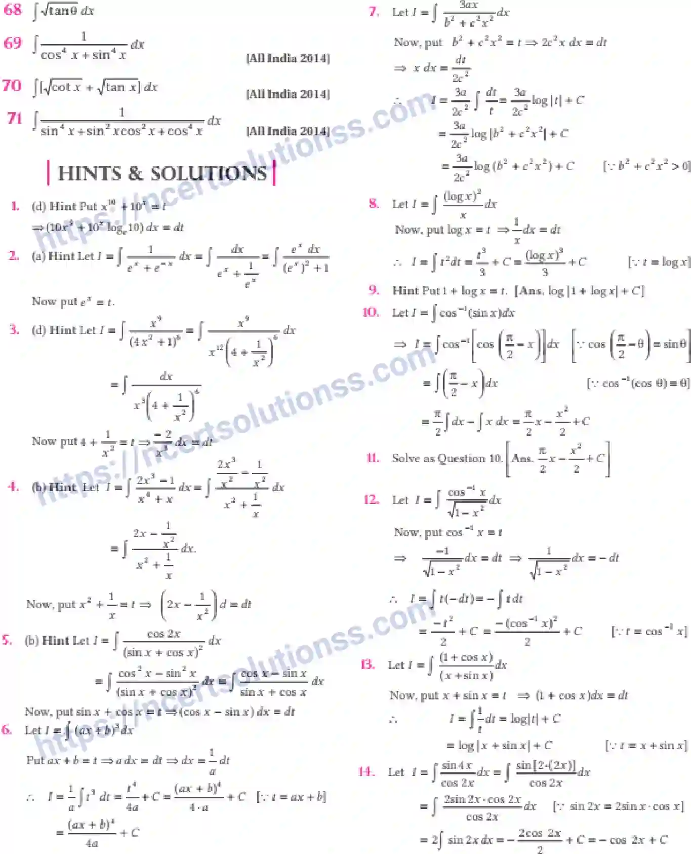 NCERT-Notes-Class-12-Maths-Integrals-7-page-21