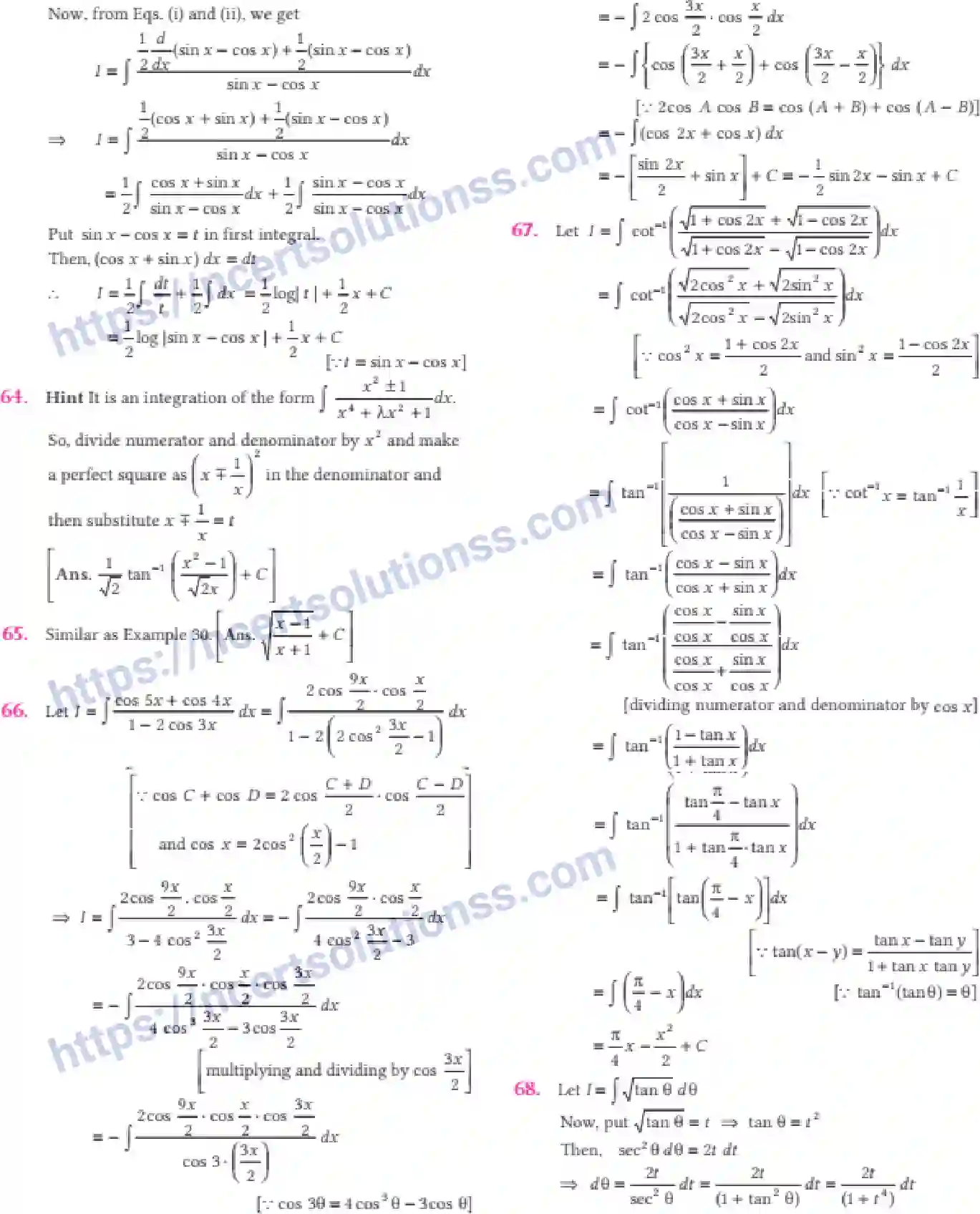 NCERT-Notes-Class-12-Maths-Integrals-7-page-27