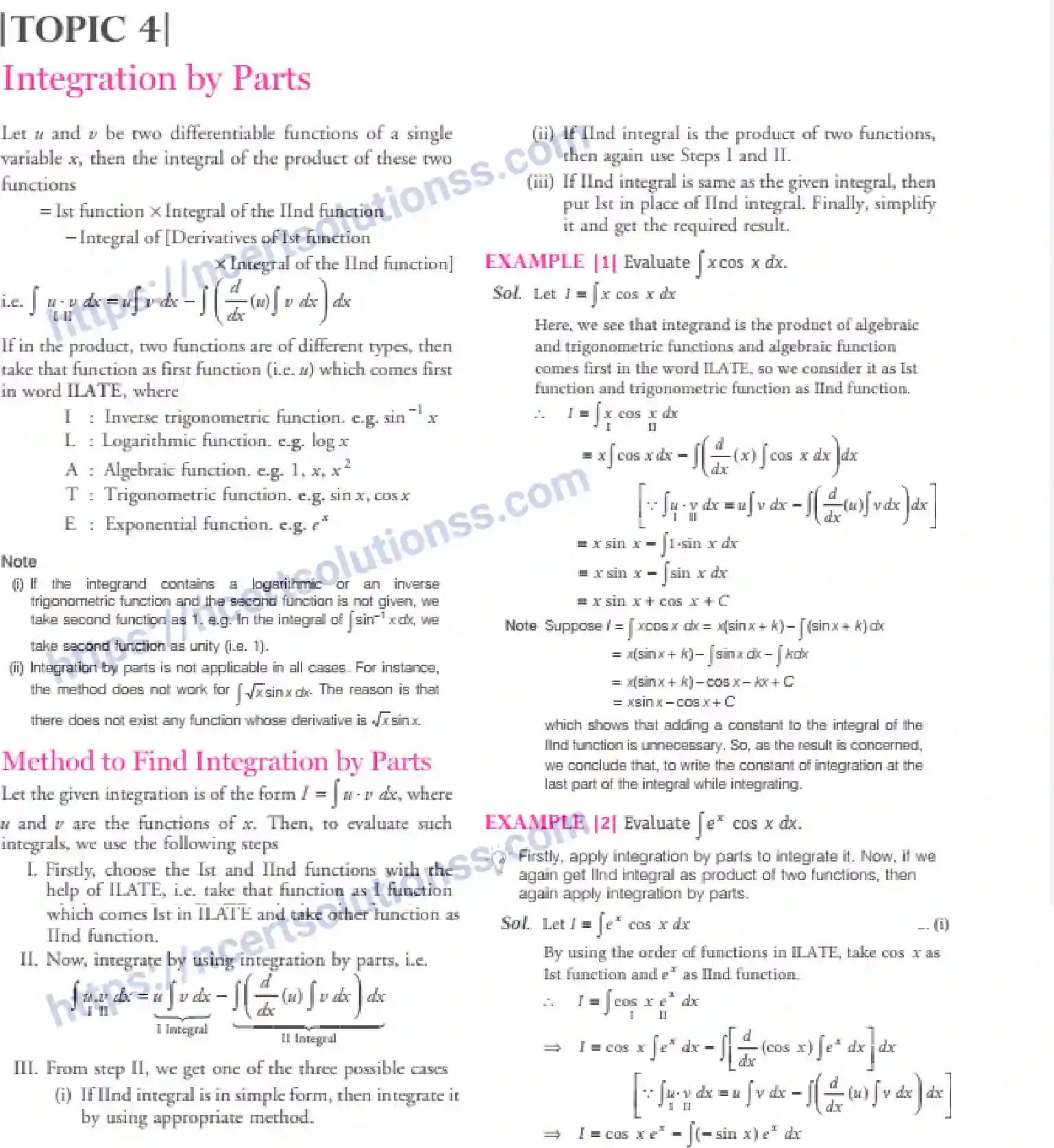 NCERT-Notes-Class-12-Maths-Integrals-7-page-37