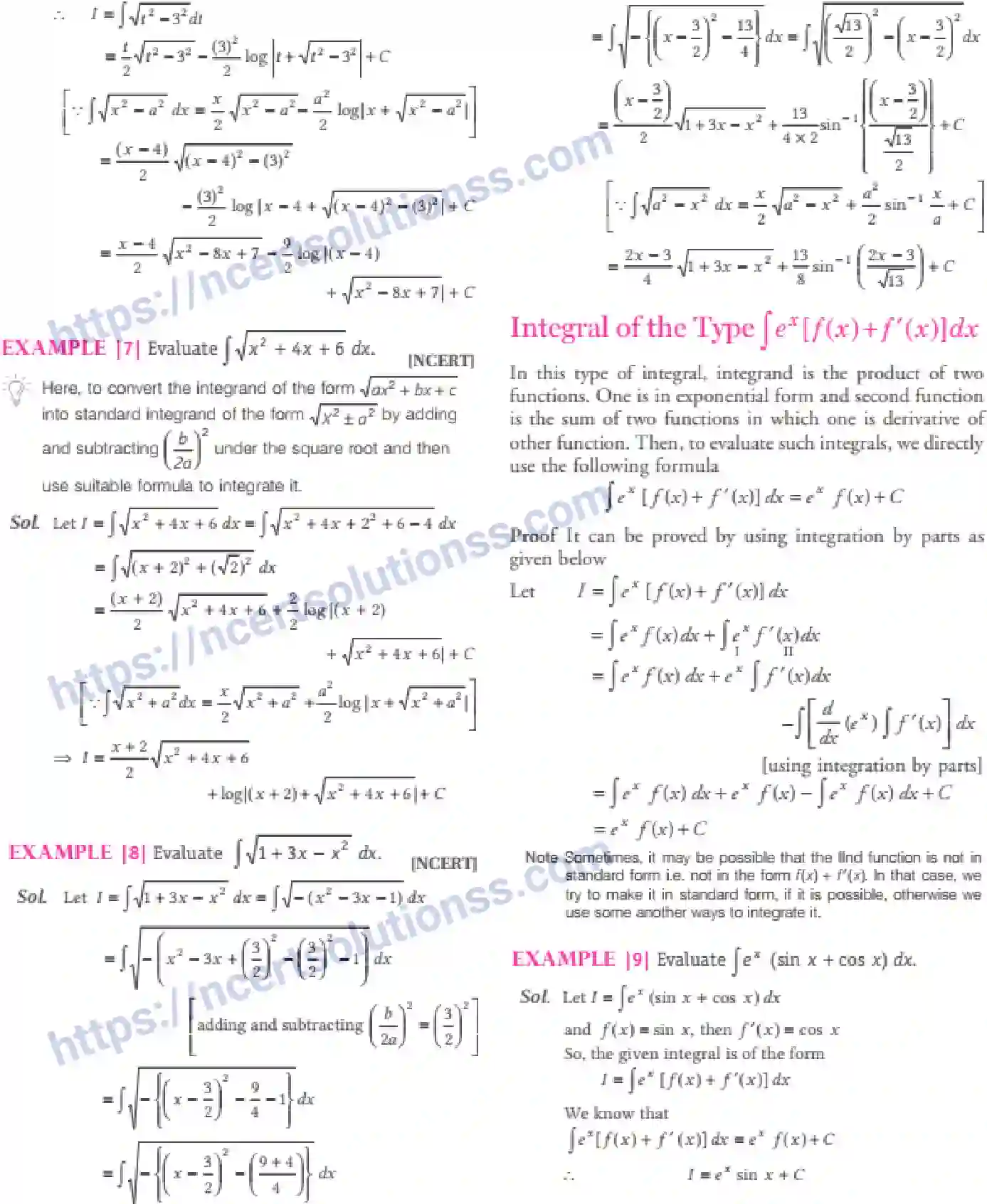 NCERT-Notes-Class-12-Maths-Integrals-7-page-40
