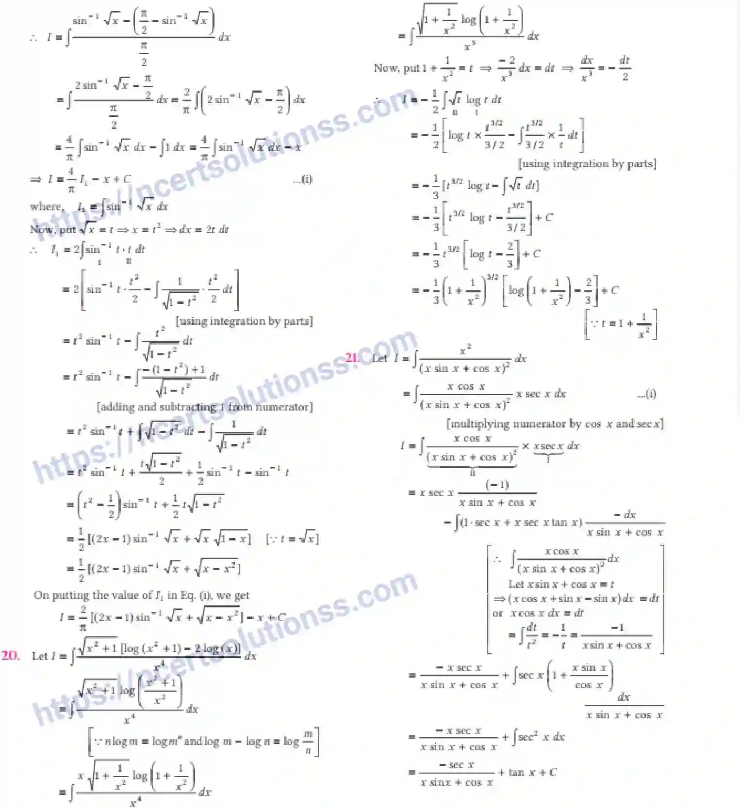 NCERT-Notes-Class-12-Maths-Integrals-7-page-44