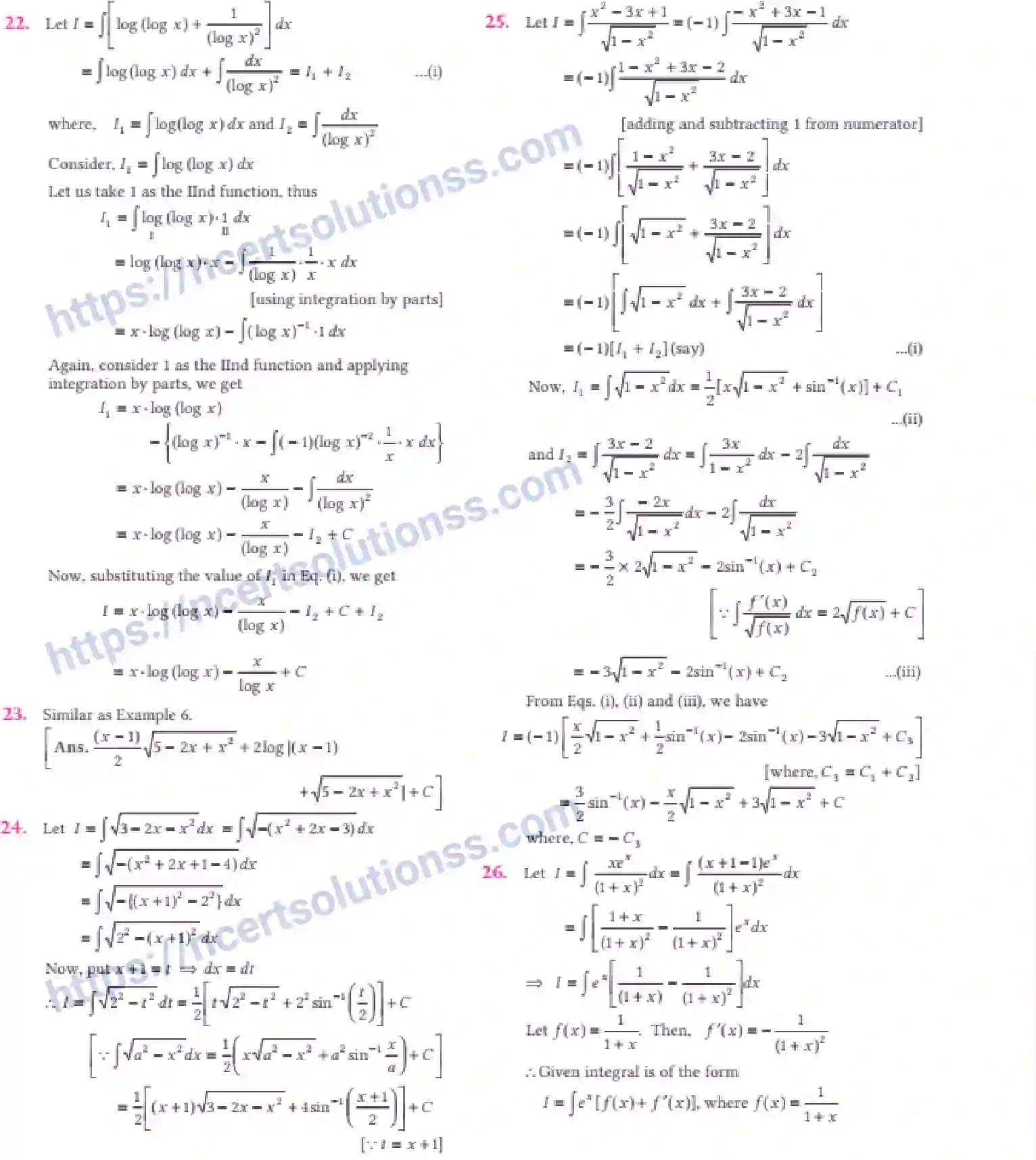 NCERT-Notes-Class-12-Maths-Integrals-7-page-45