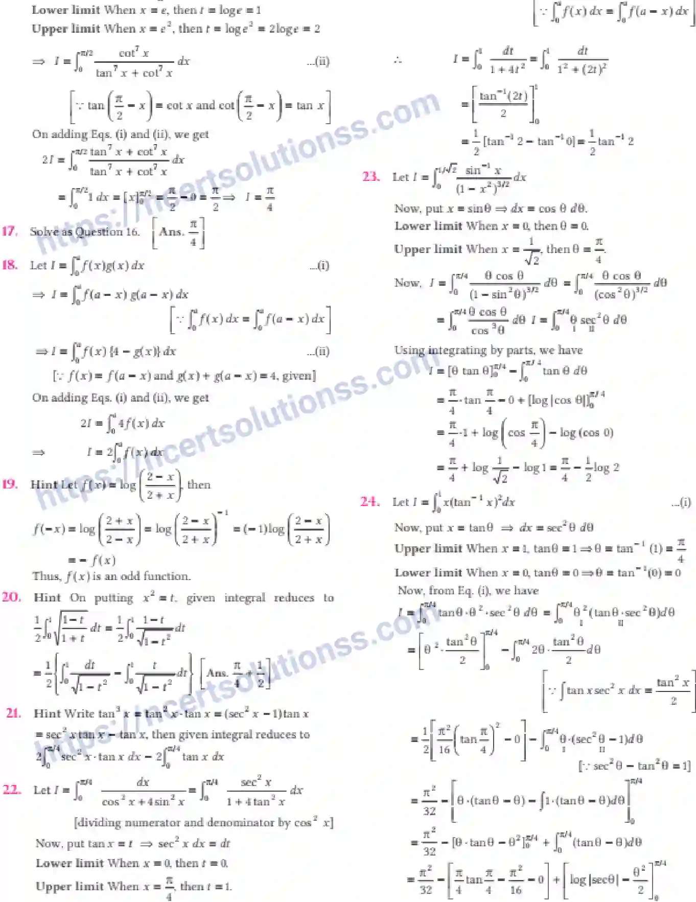 NCERT-Notes-Class-12-Maths-Integrals-7-page-58