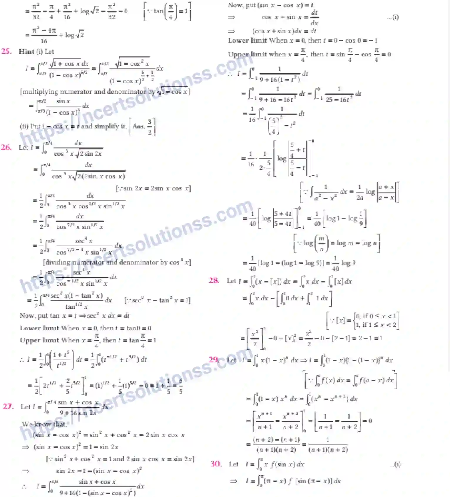 NCERT-Notes-Class-12-Maths-Integrals-7-page-59