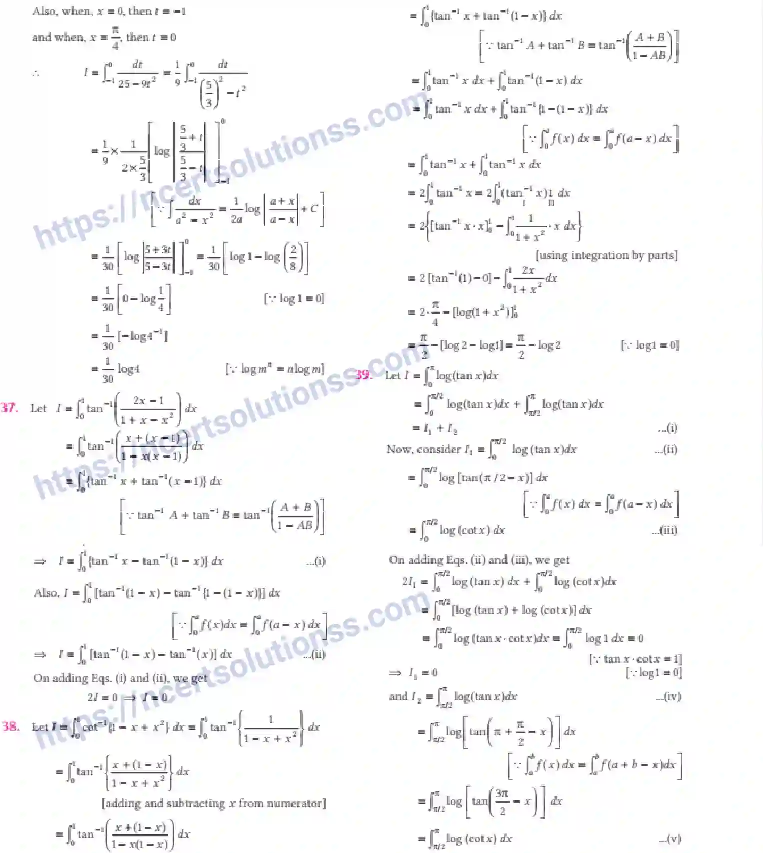 NCERT-Notes-Class-12-Maths-Integrals-7-page-61