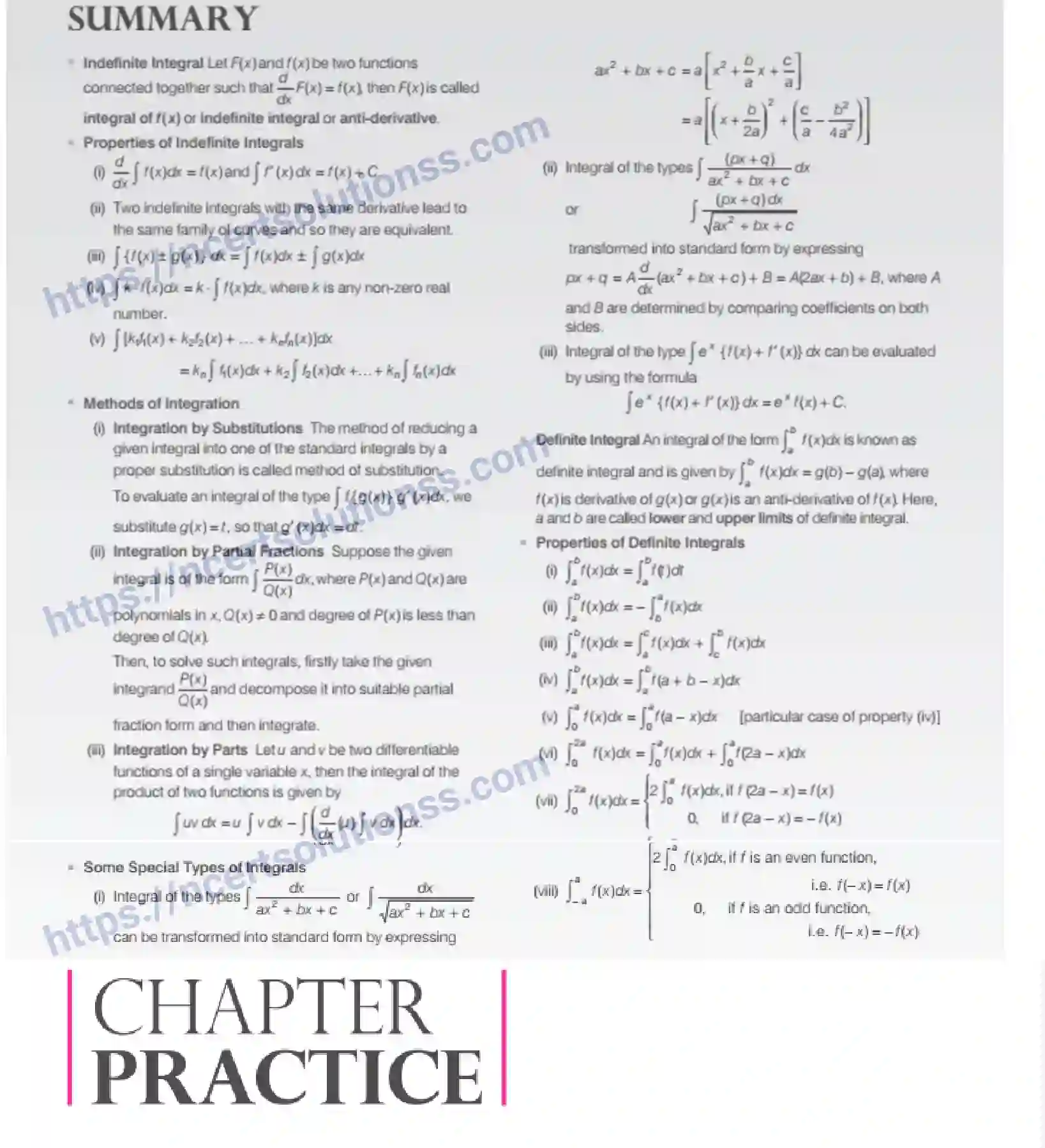 NCERT-Notes-Class-12-Maths-Integrals-7-page-65