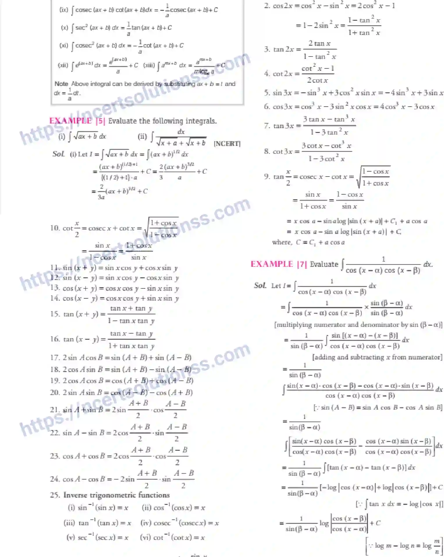 NCERT-Notes-Class-12-Maths-Integrals-7-page-9