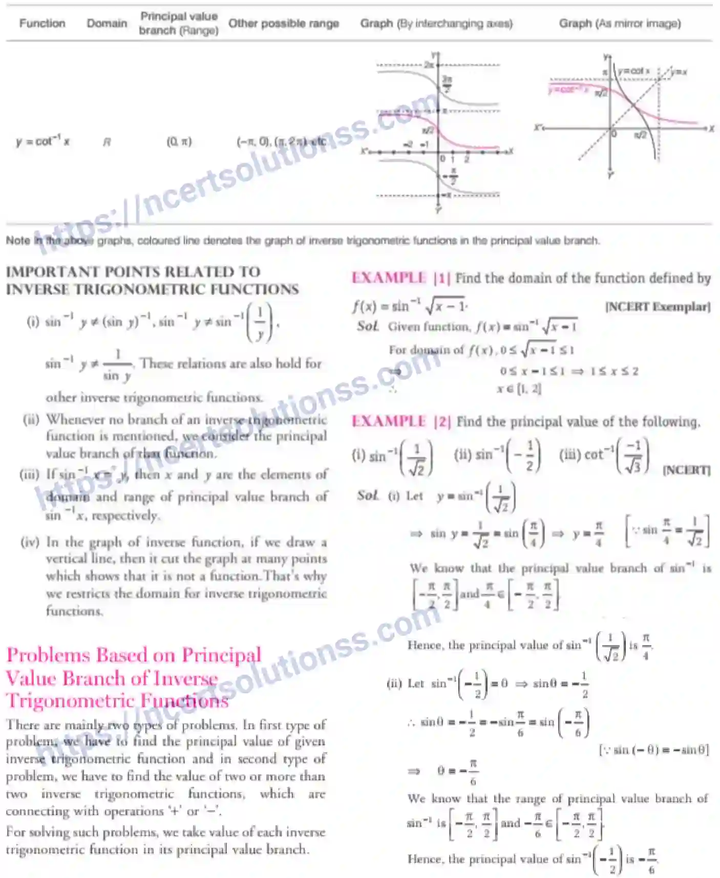 NCERT-Notes-Class-12-Maths-Inverse-Trigonometric-Functions-2-page-4