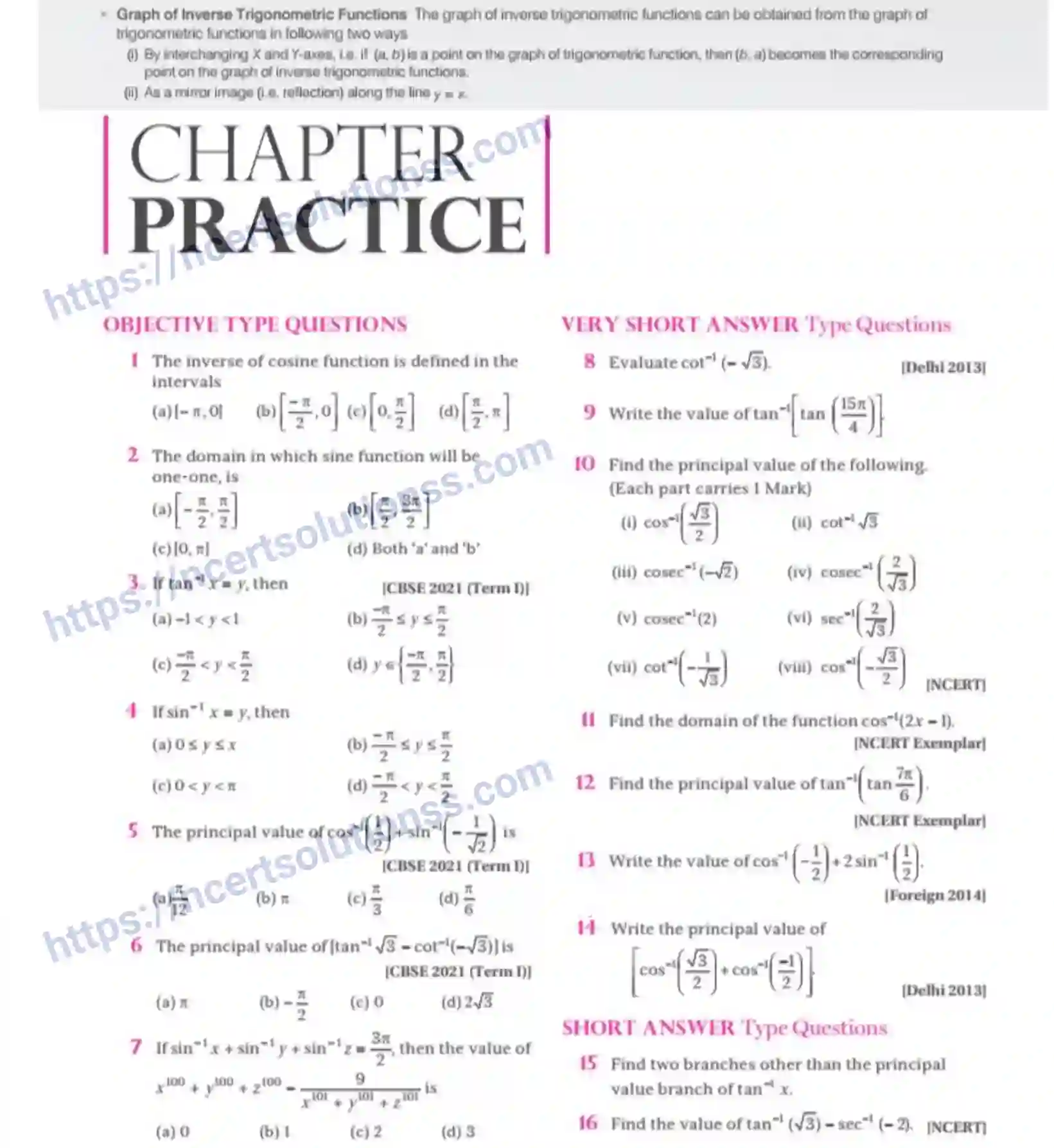 NCERT-Notes-Class-12-Maths-Inverse-Trigonometric-Functions-2-page-7