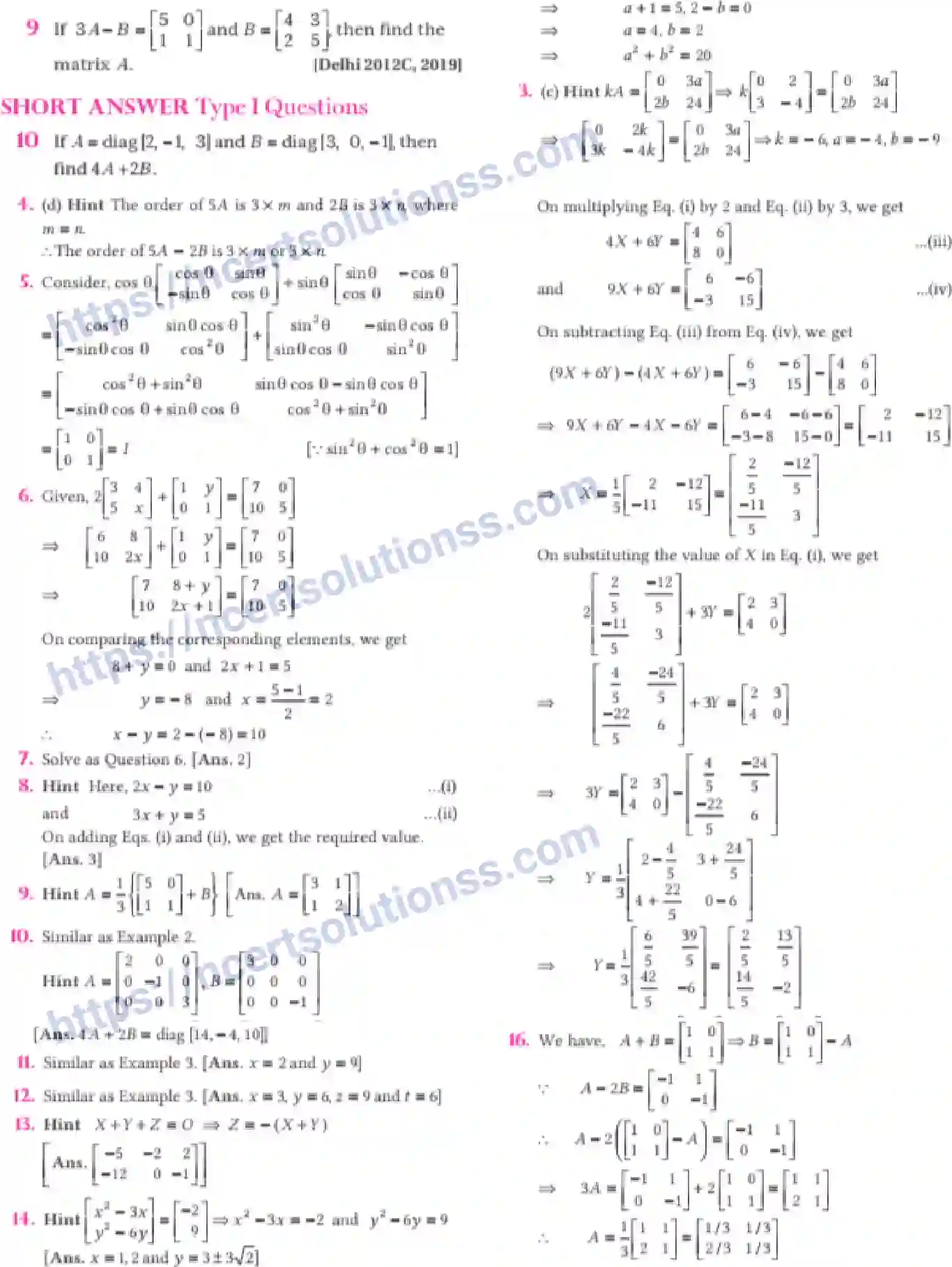 NCERT-Notes-Class-12-Maths-Matrices-3-page-11