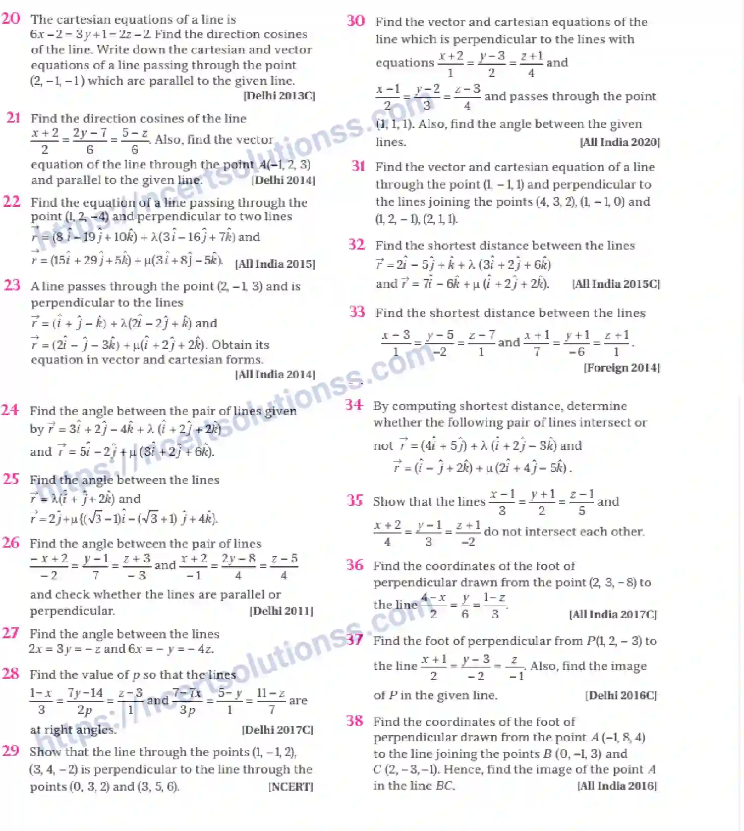 NCERT-Notes-Class-12-Maths-Three-Dimentianal-Geometry-11-page-18