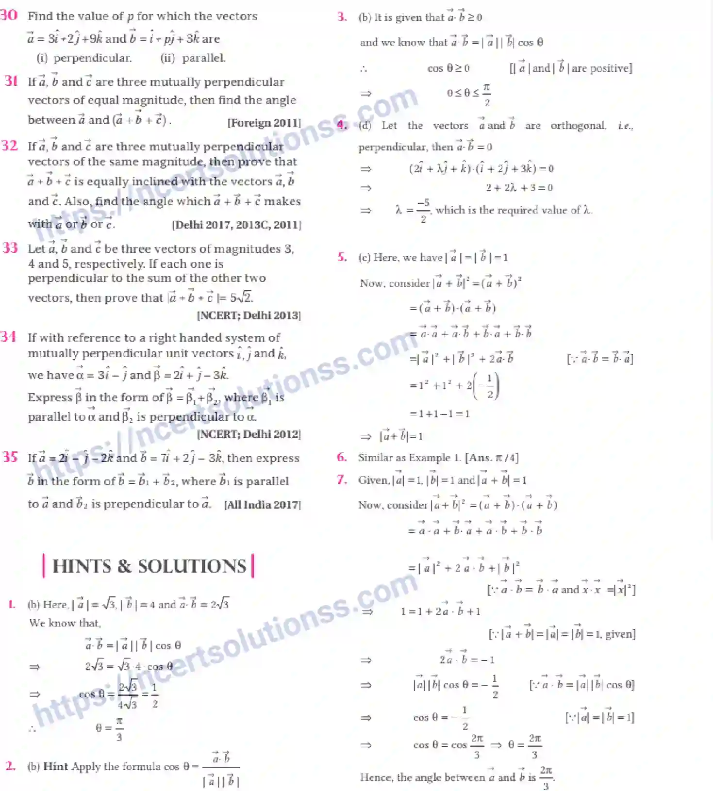 NCERT-Notes-Class-12-Maths-Vector-Algebra-10-page-19