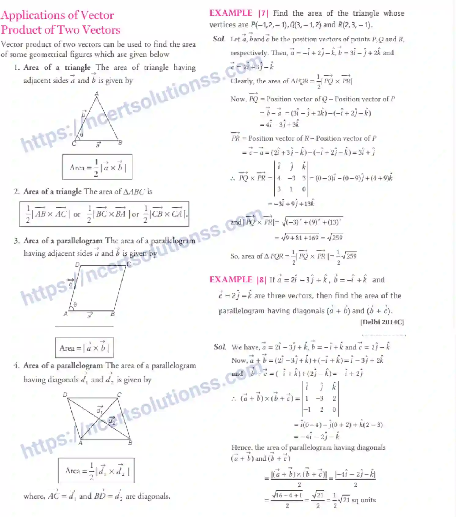 NCERT-Notes-Class-12-Maths-Vector-Algebra-10-page-26