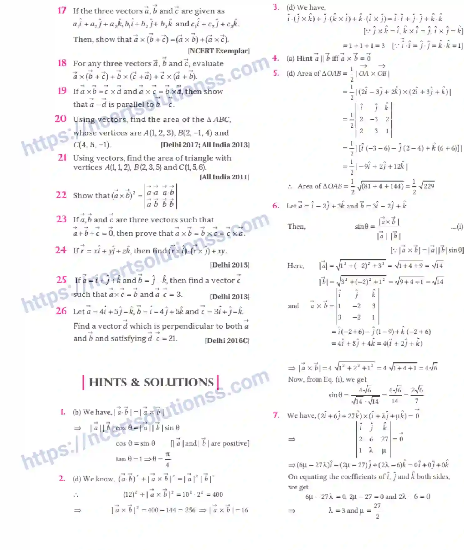 NCERT-Notes-Class-12-Maths-Vector-Algebra-10-page-28